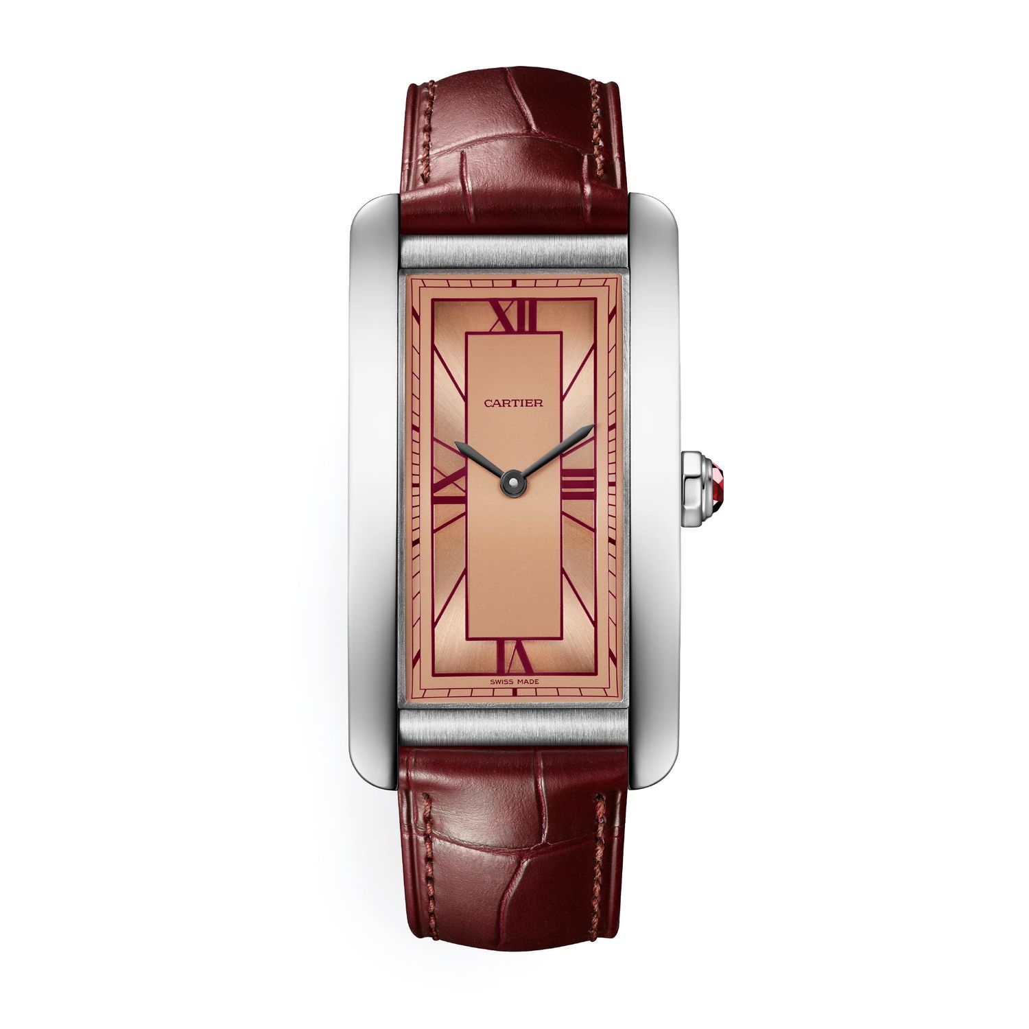 （美品）Cartier Tank Américaine Watch Cartier Tank Americaine Diamond – Analog:Shift