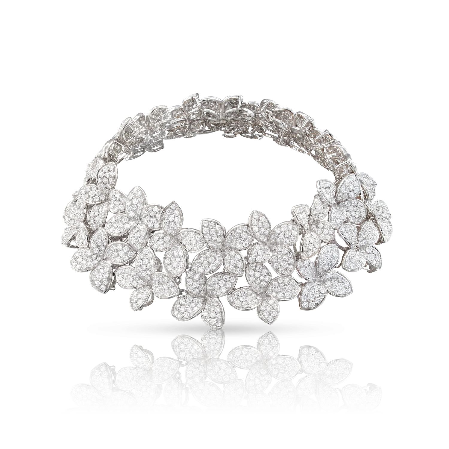 Bracelet Homme Santomà En Argent 925 Et Or 750 - Diamants - Style Italien - Neuf Avec étiquettes