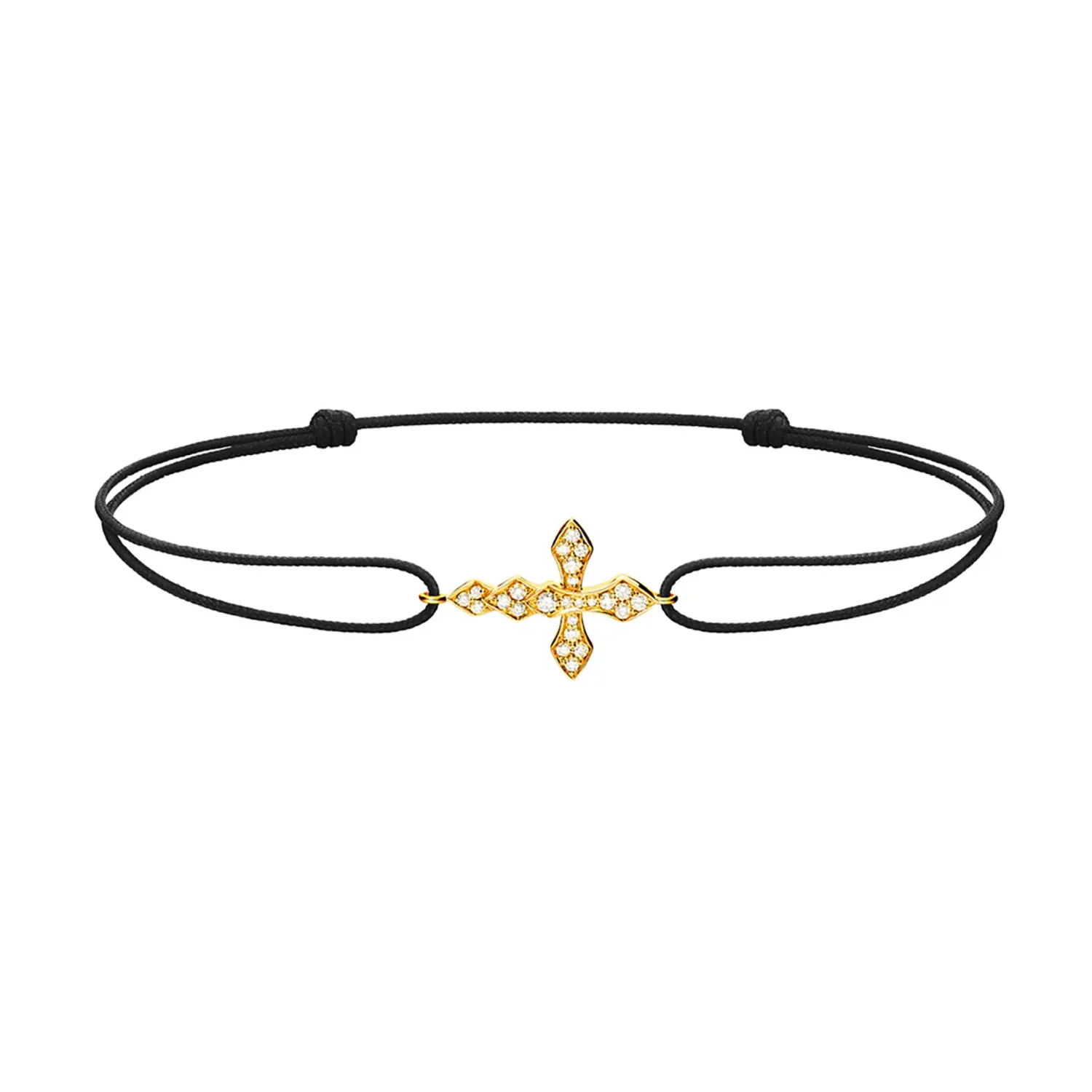 Bracelet cordon Akillis Python diamants