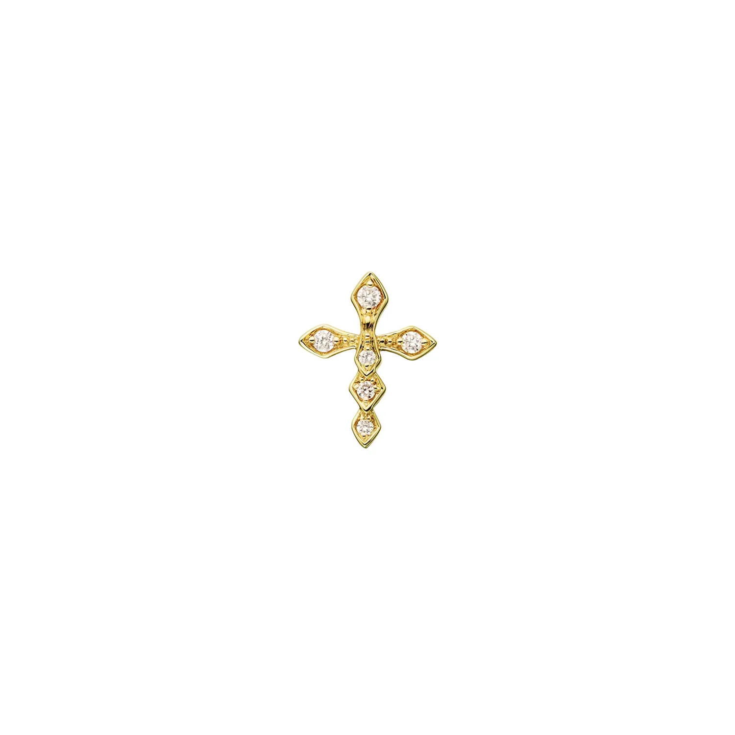 Boucle d'oreille Repossi Python diamants