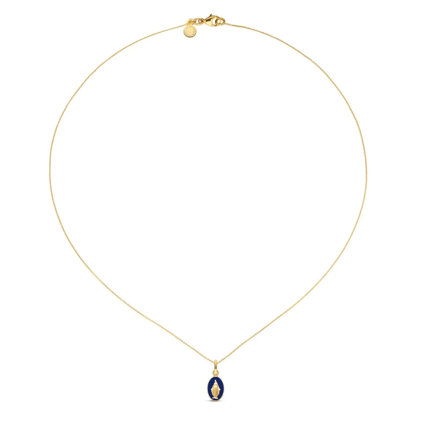 Médaille Arthus Bertrand Miraculeuse Bleu Marine