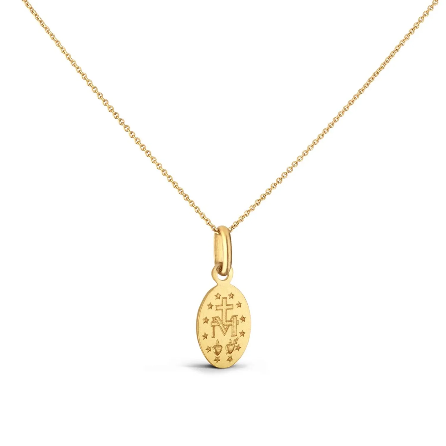 Médaille Arthus Bertrand Vierge miraculeuse en or jaune