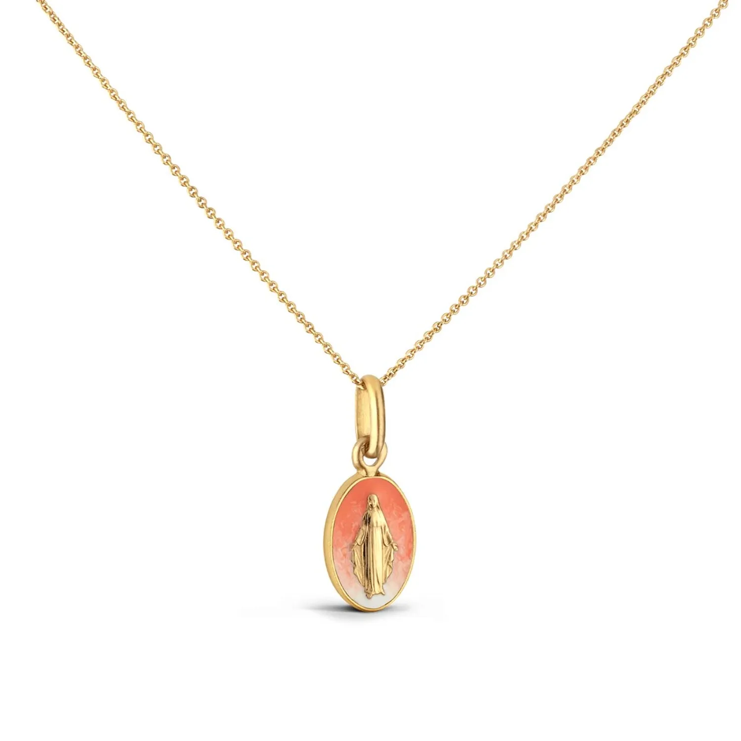 Médaille Arthus Bertrand Vierge miraculeuse en or jaune