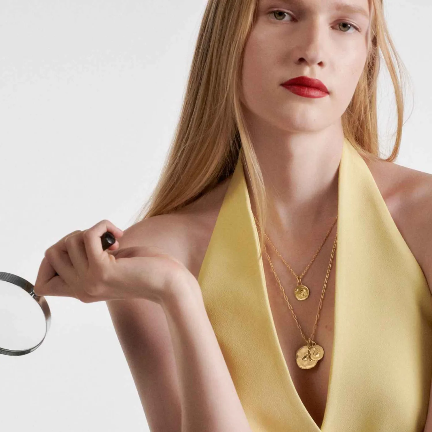 Médaille Arthus Bertrand Astro Balance Or Jaune & Diamant