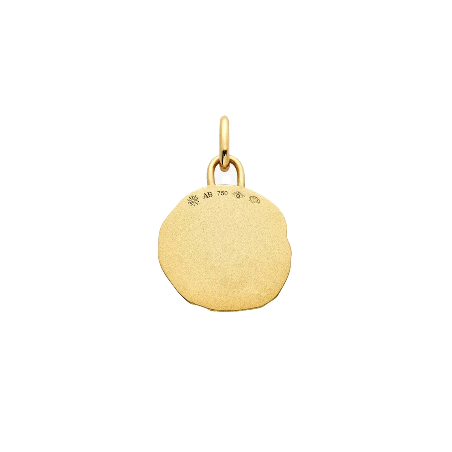 Médaille Arthus Bertrand Astro Lion Or Jaune & Diamant