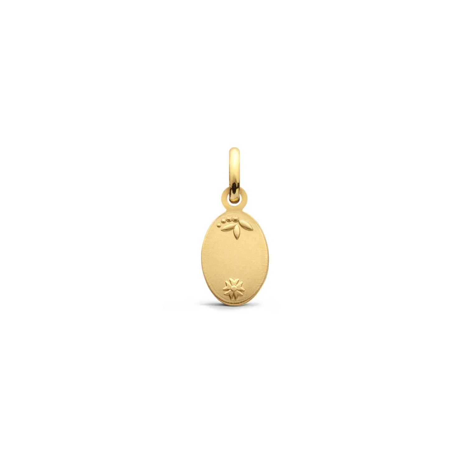 Pendentif Or Jaune & Diamant Trèfle - Ivoire