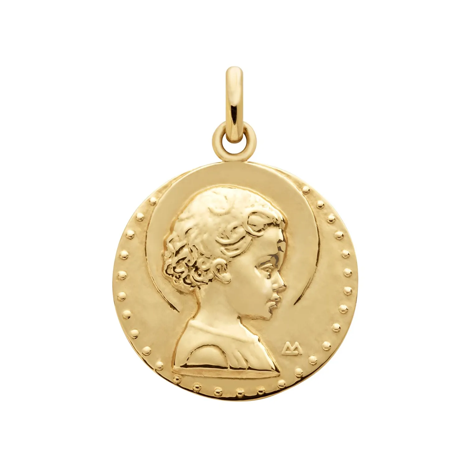 Médaille JESUS ENFANT 18mm polie