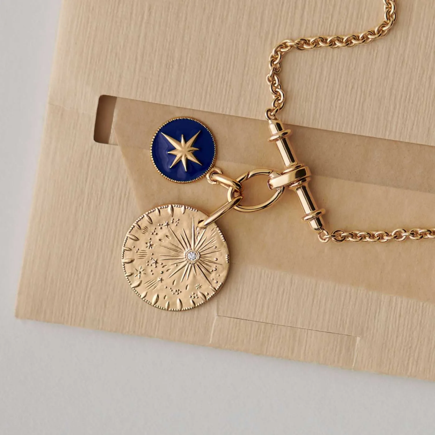 Collier Arthus Bertrand Trapèze Or Jaune