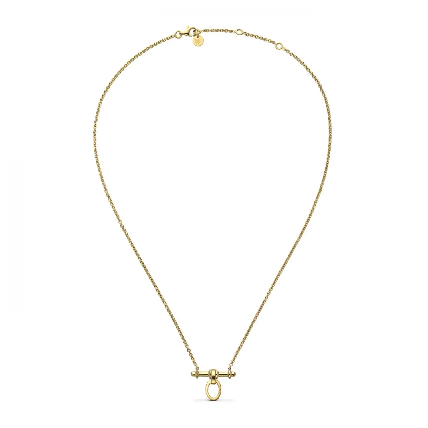 Collier Arthus Bertrand Trapèze Or Jaune