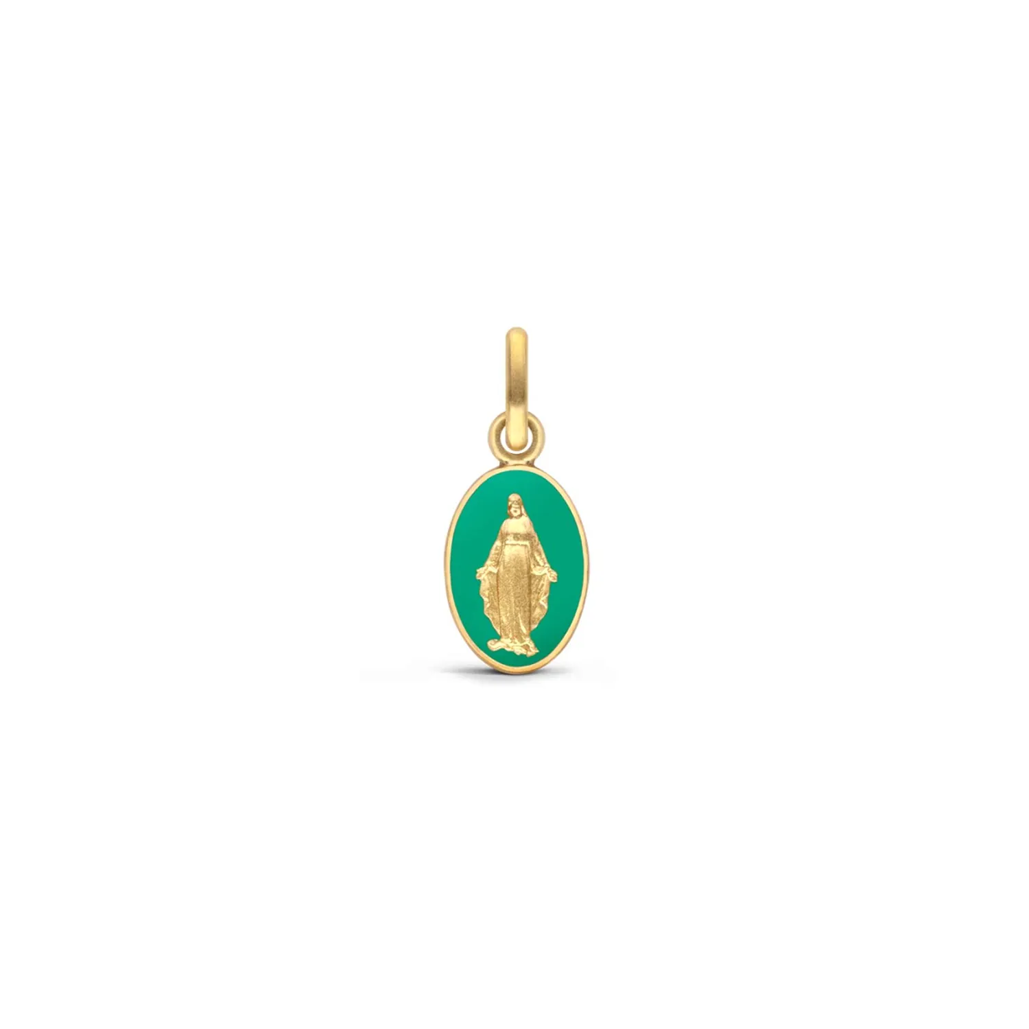 Médaille Miraculeuse Arthus Bertrand Vert Émeraude