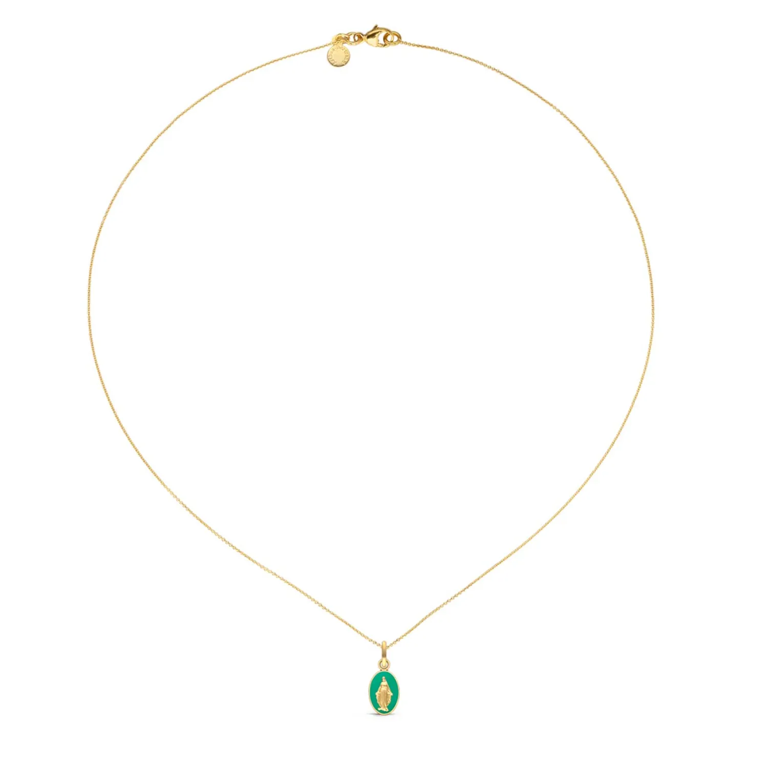 Médaille Miraculeuse Arthus Bertrand Vert Émeraude