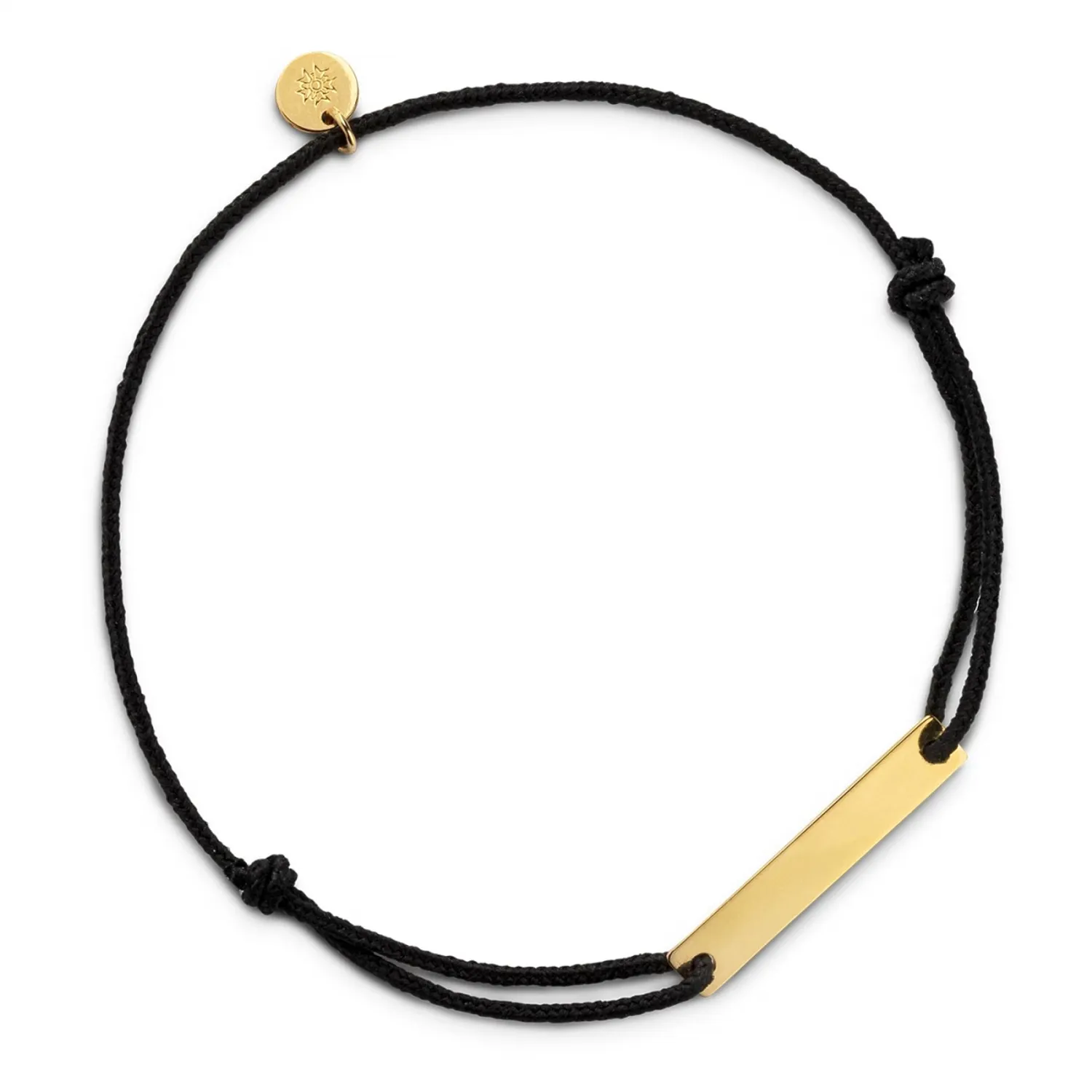 Bracelet Cordon Arthus Bertrand Gourmette Réglisse