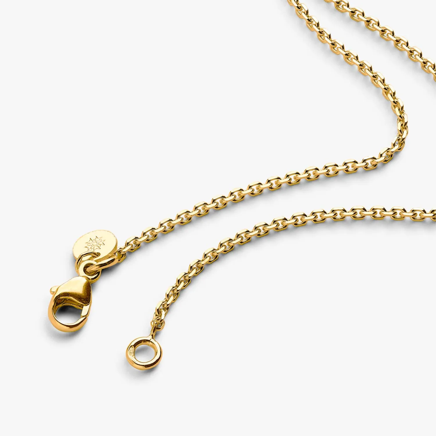 Chaîne Arthus Bertrand Or Forçat Limé - 40 Cm