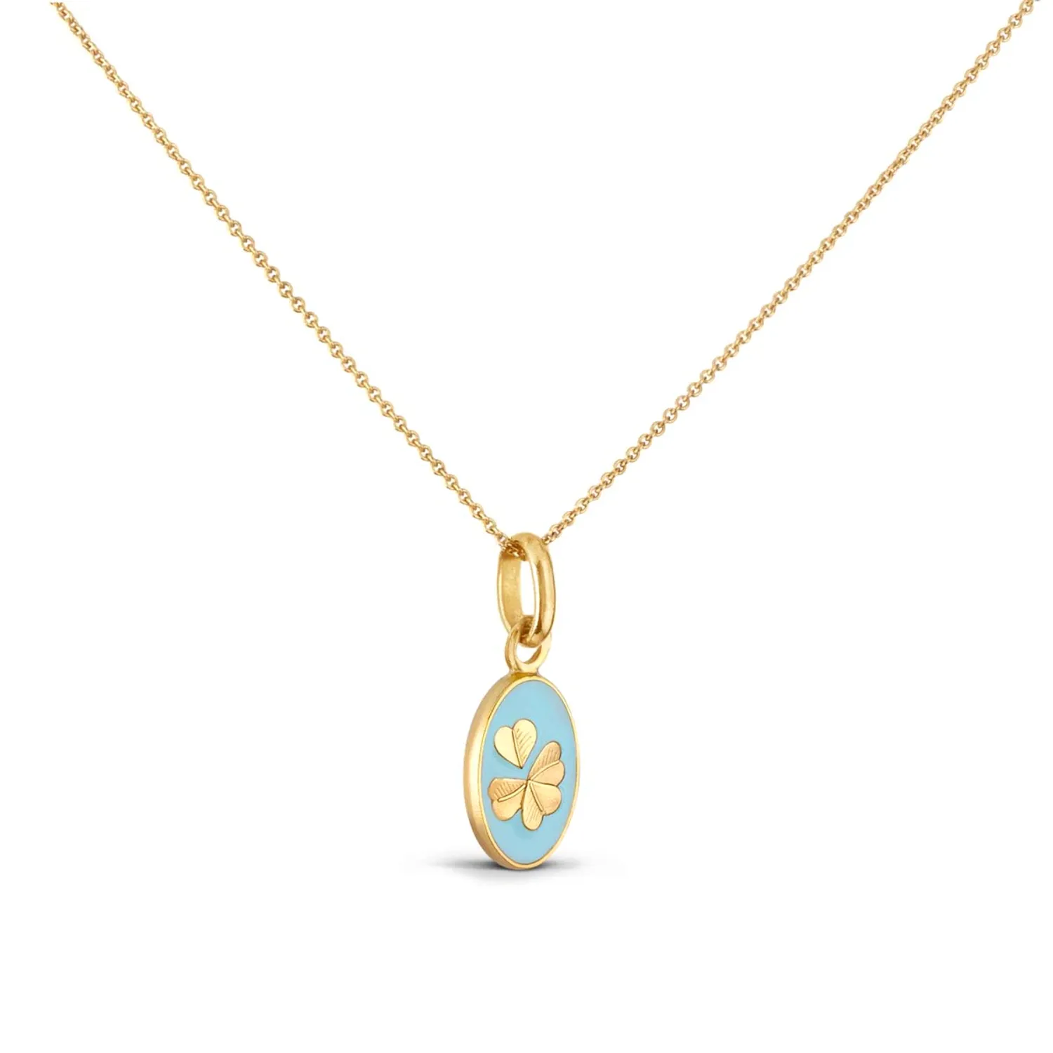 Pendentif Arthus Bertrand Trèfle Bleu