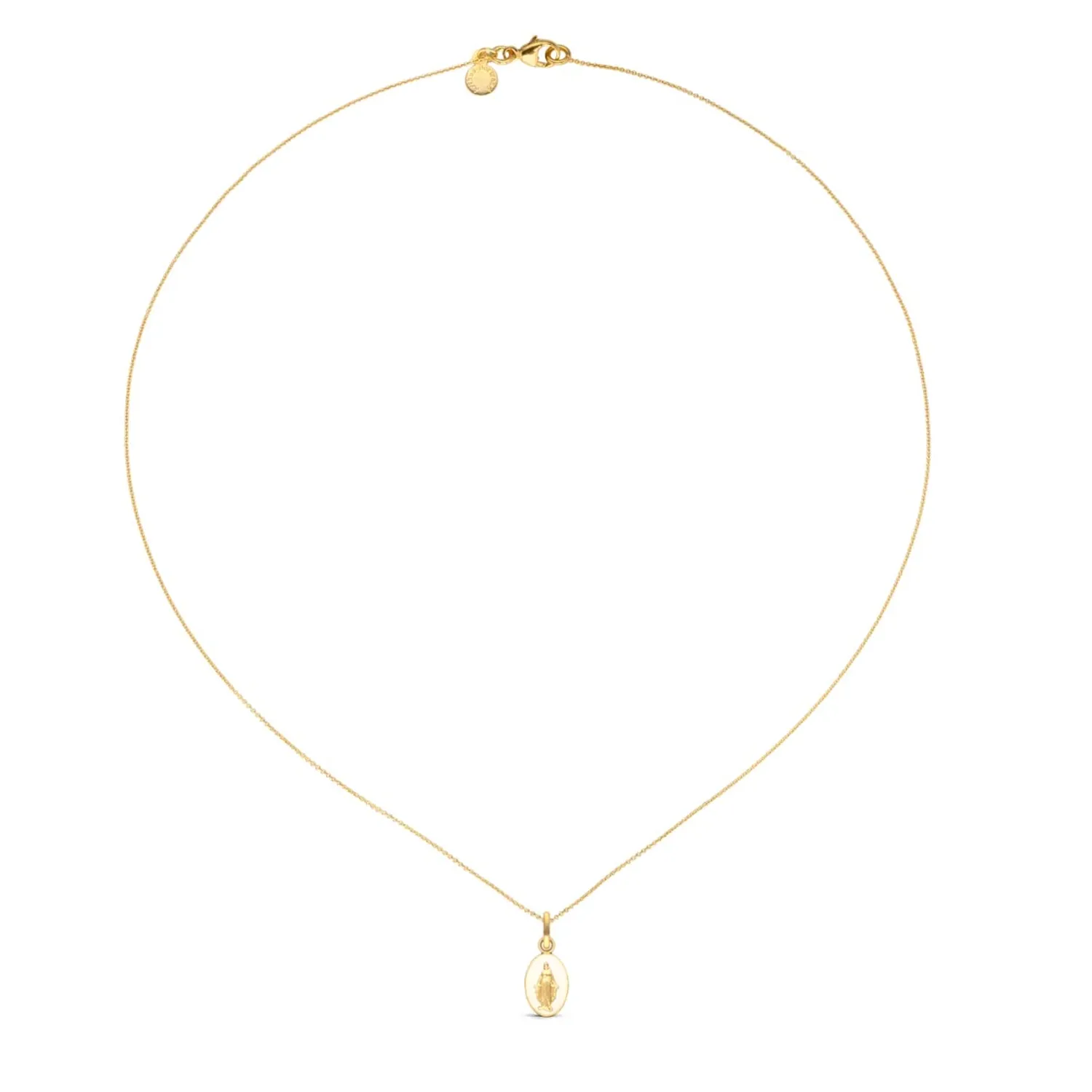 Médaille Miraculeuse Arthus Bertrand, or jaune, ivoire