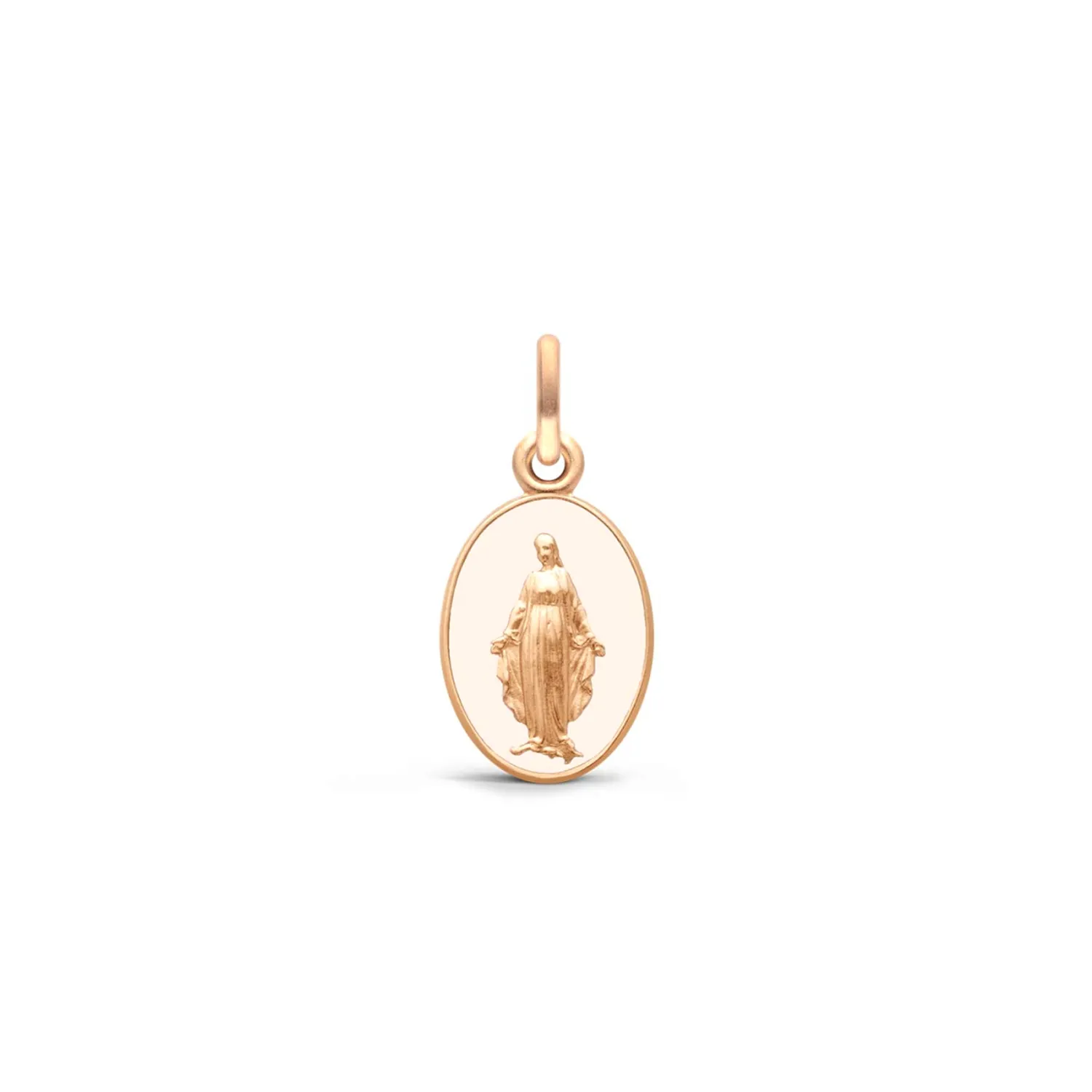 Médaille Miraculeuse Arthus Bertrand Rose Poudré