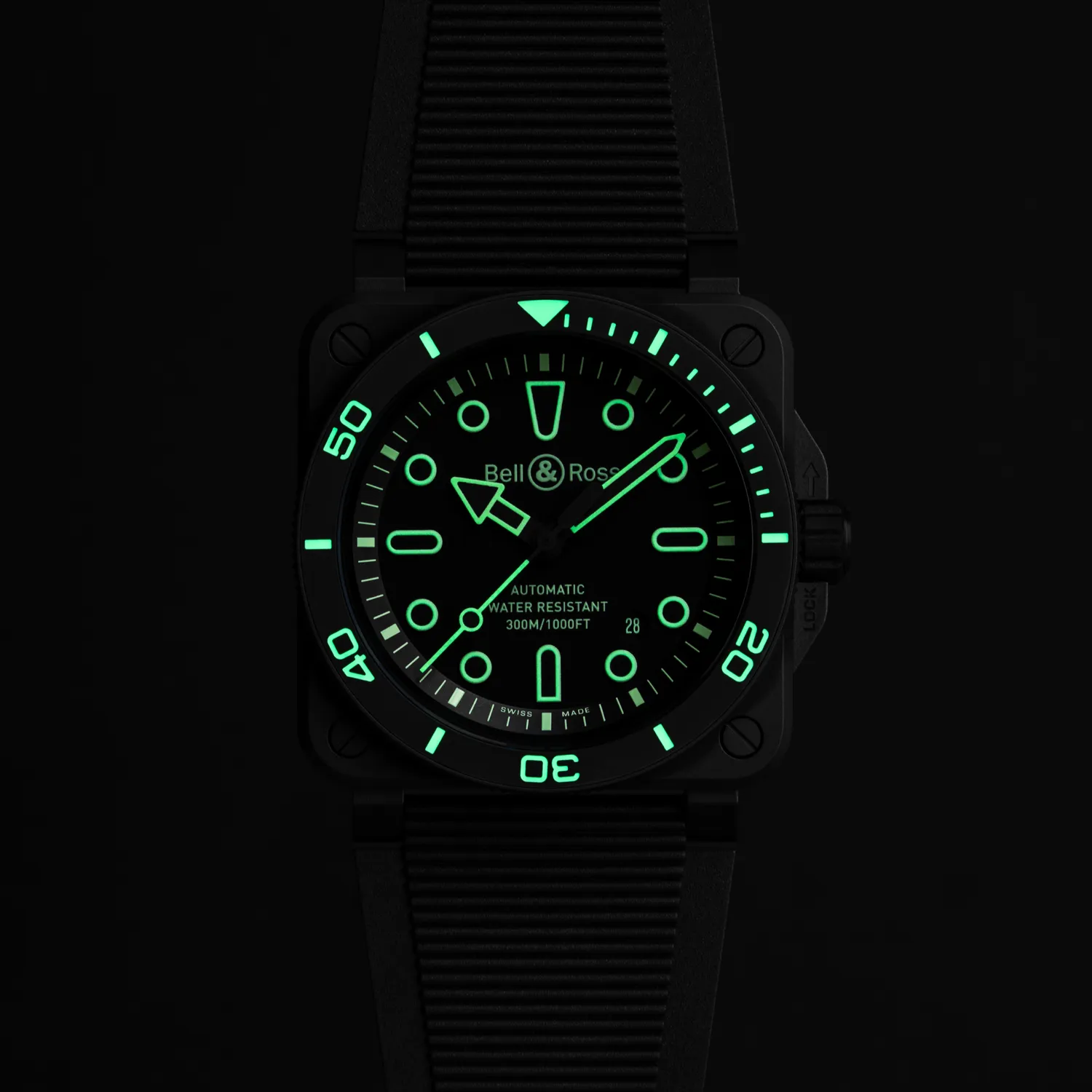 Bell & Ross BR-03 Diver Lum Outline Watch