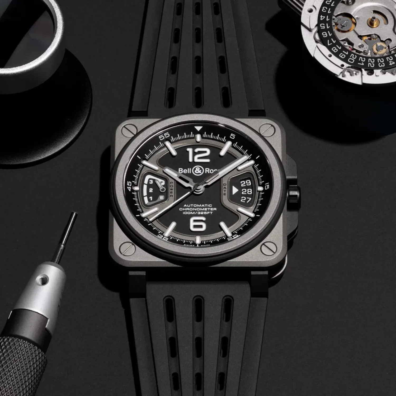 Bell & Ross BR-X3 Black Titanium Watch