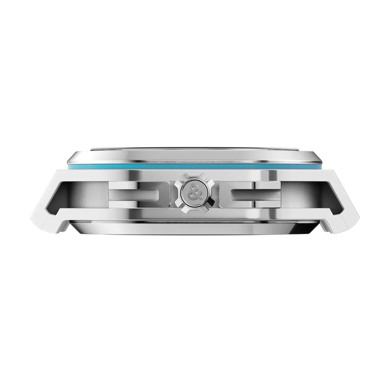 Bell & Ross BR-X5 ice blue steel watch