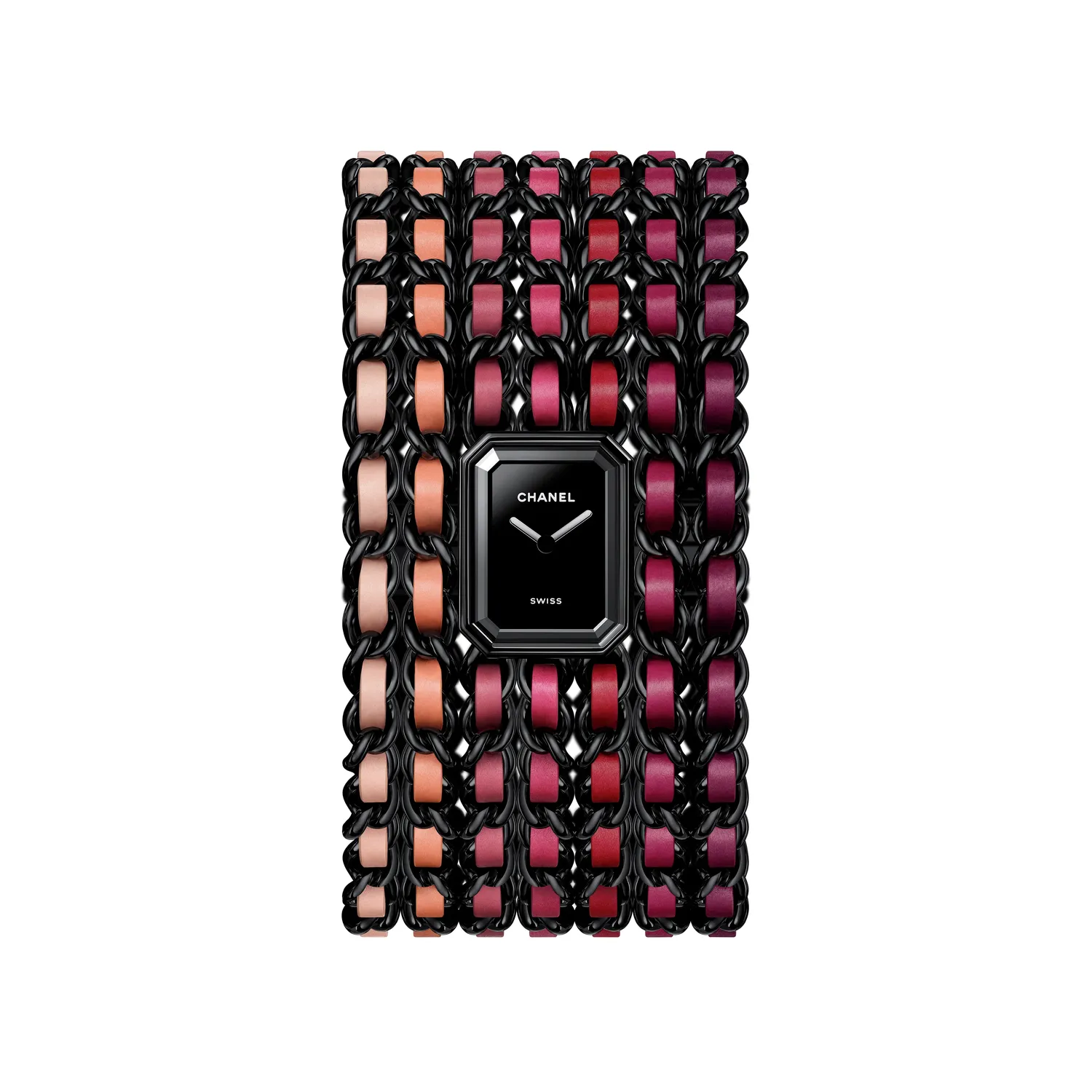 Chanel Première Cuff Blush Watch