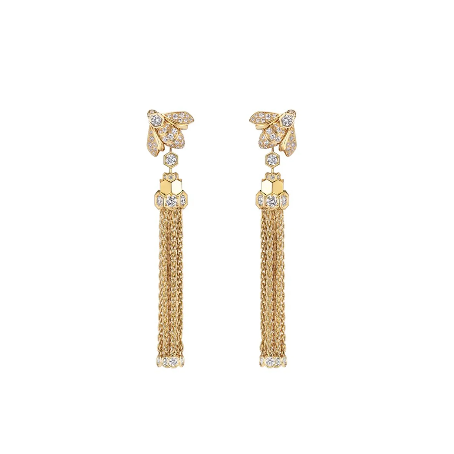Chaumet Pompon Bee Earrings