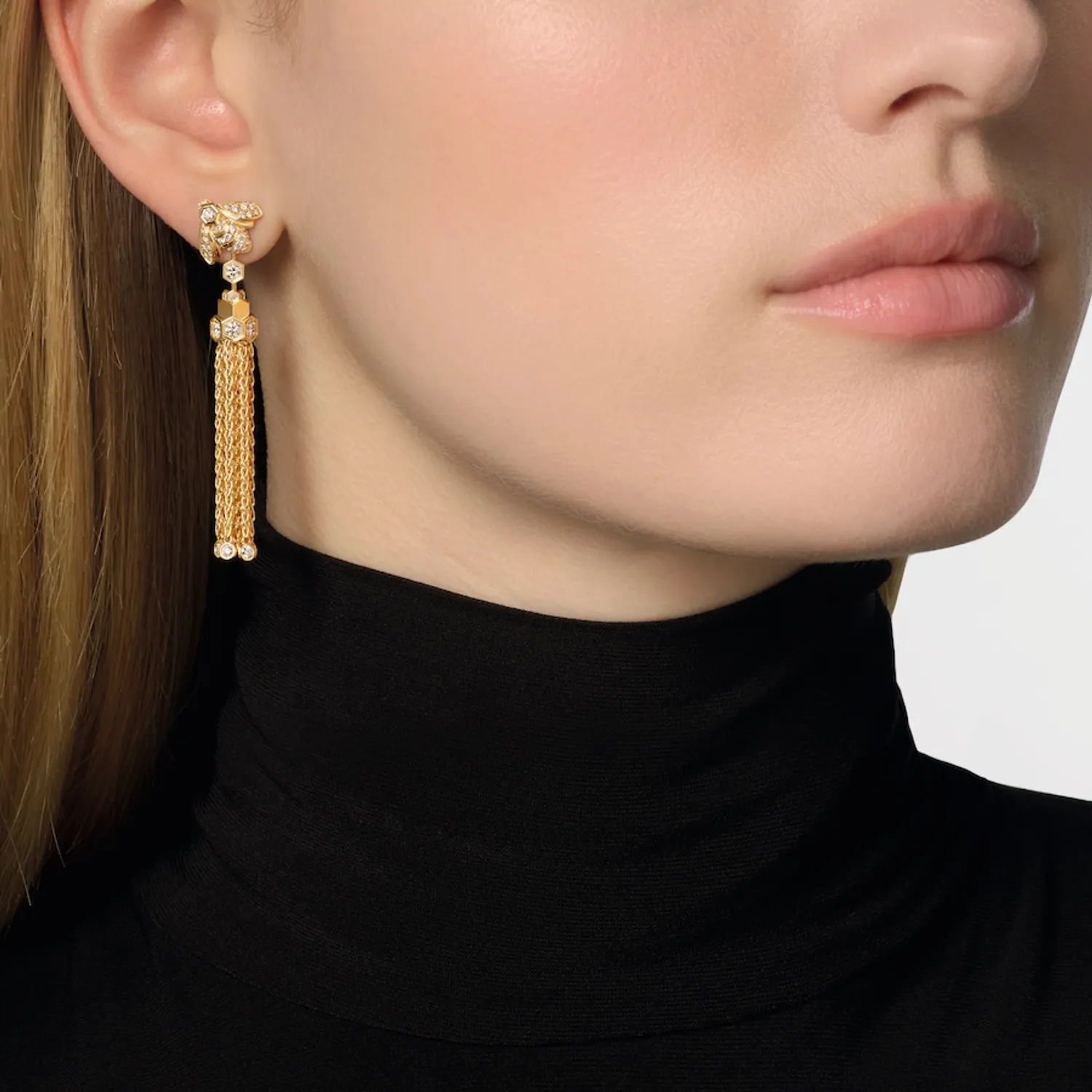 Chaumet Pompon Bee Earrings