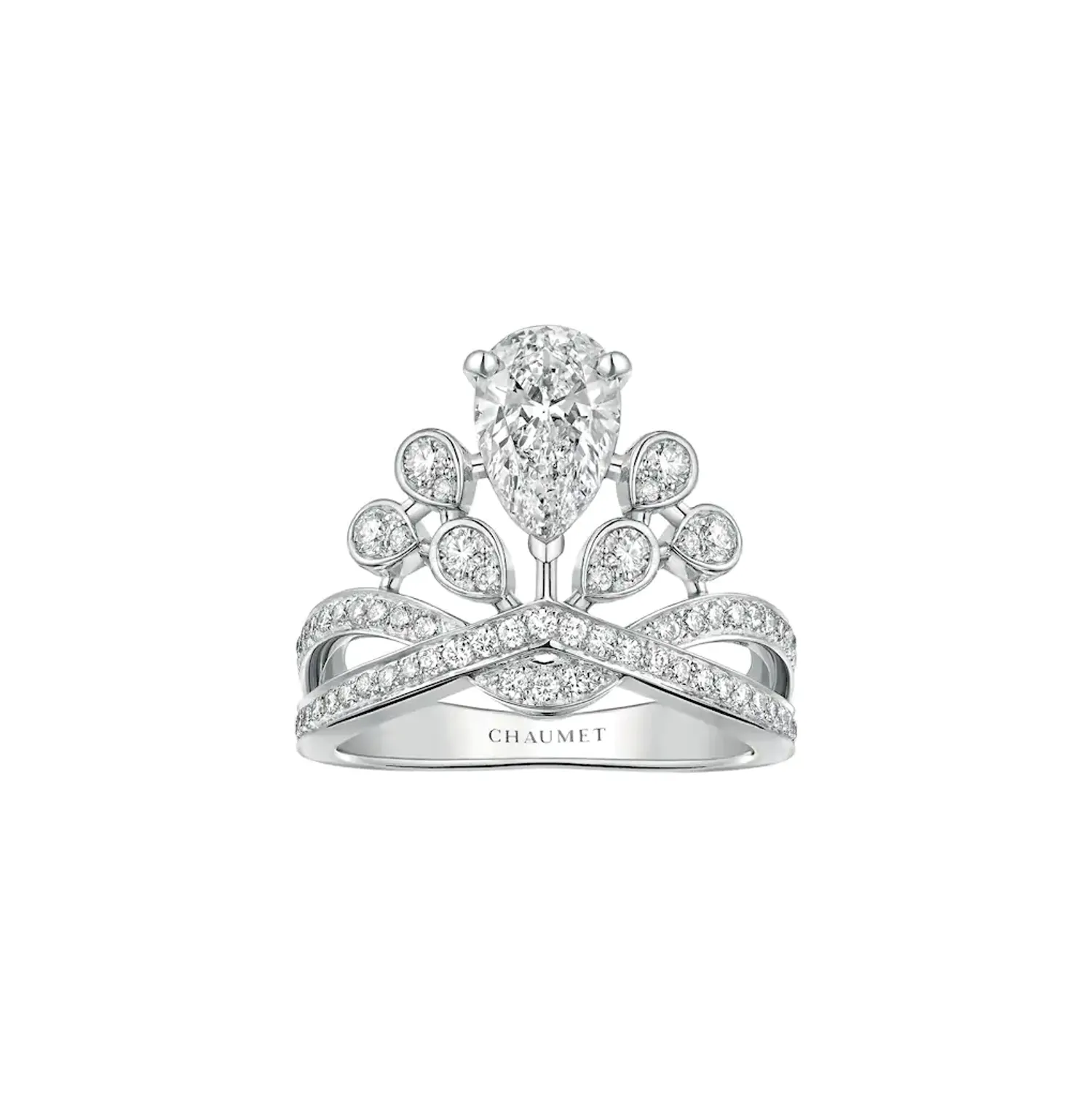Bague Solitaire JOSEPHINE Aigrette Impériale 1ct Certificat GIA n°2467577391