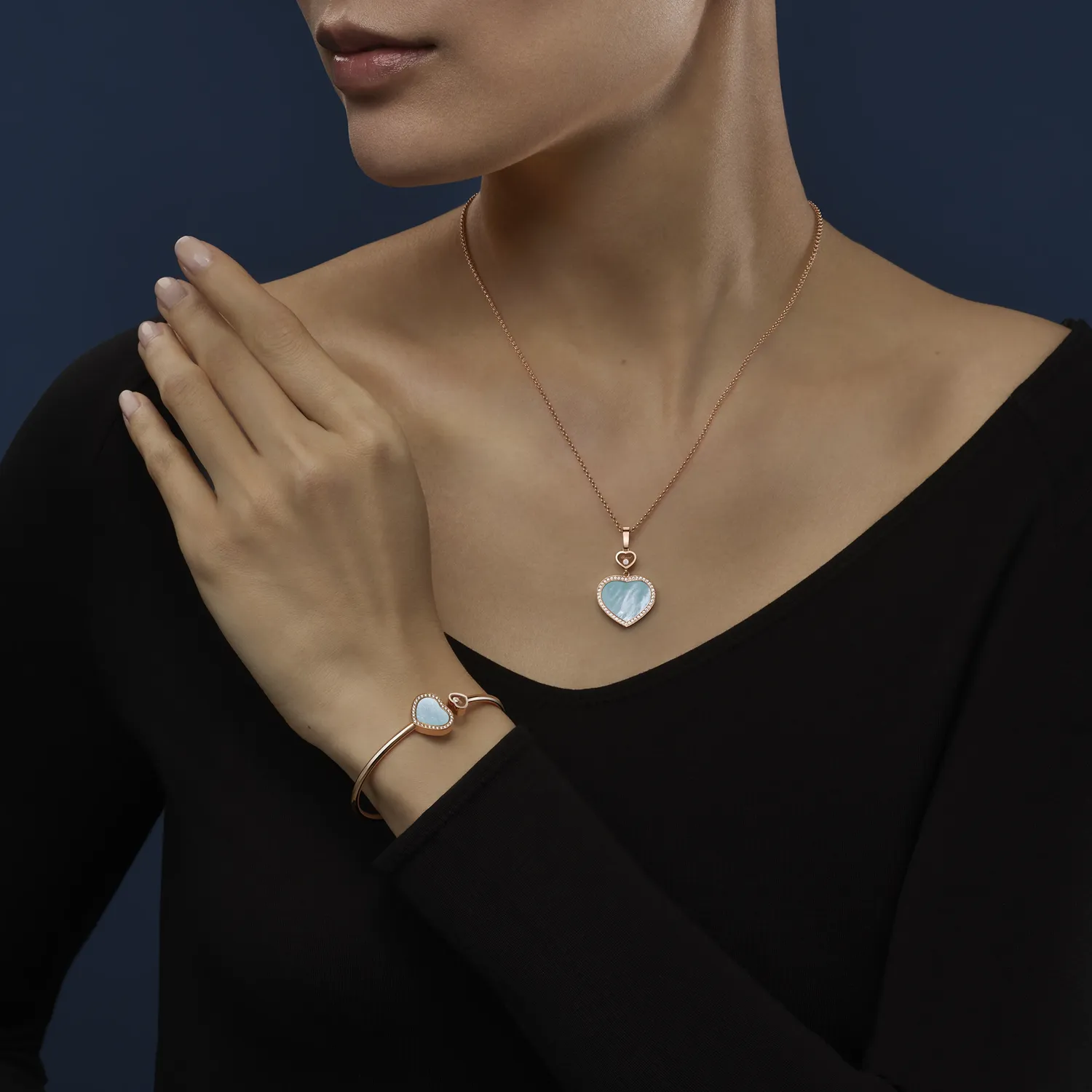 Pendentif Chopard Happy Hearts