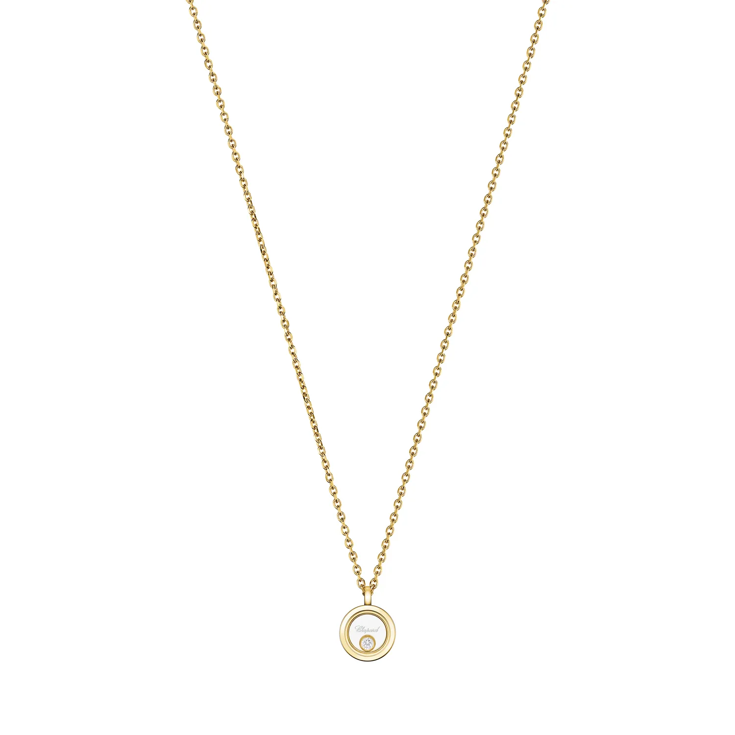 Pendentif Happy Diamonds ICONS Rond PM