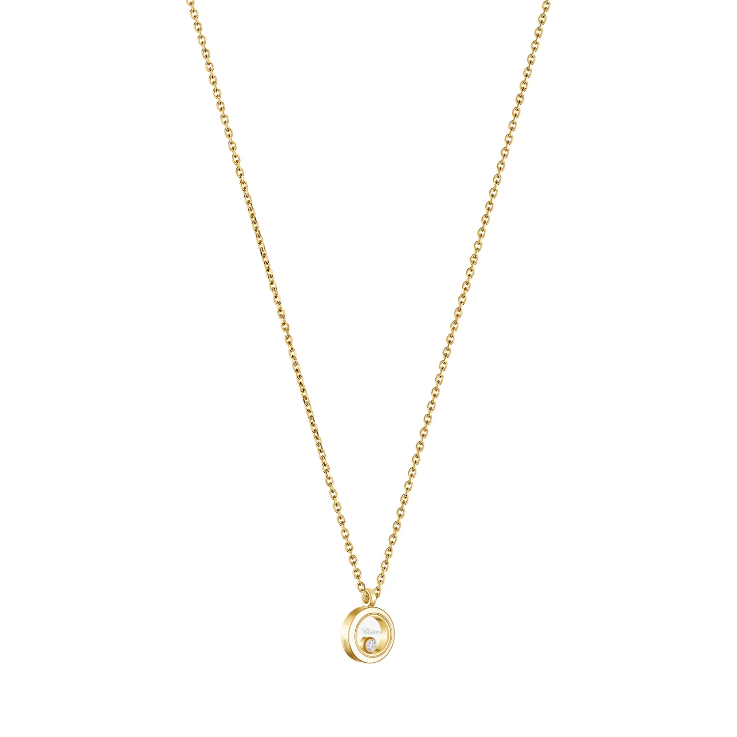 Pendentif Happy Diamonds ICONS Rond PM