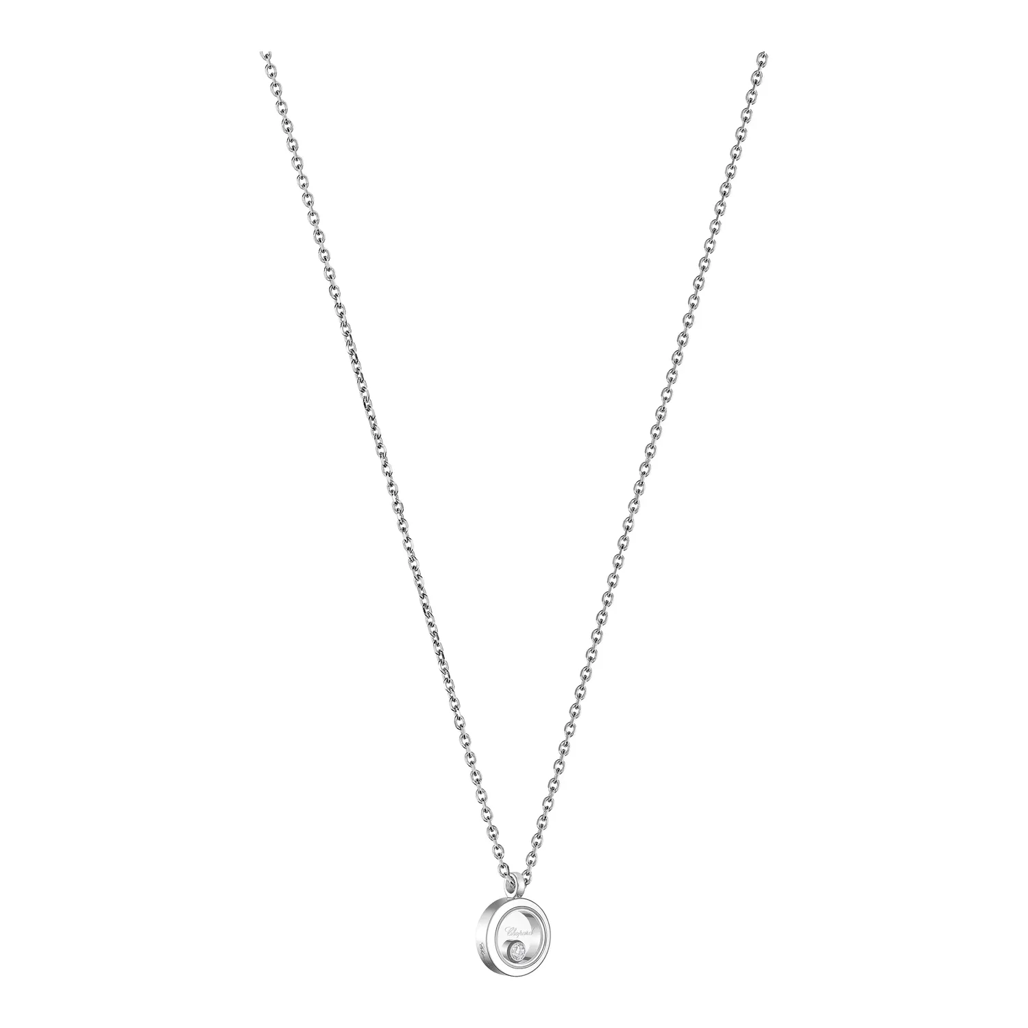 Pendentif Happy Diamonds ICONS Rond PM