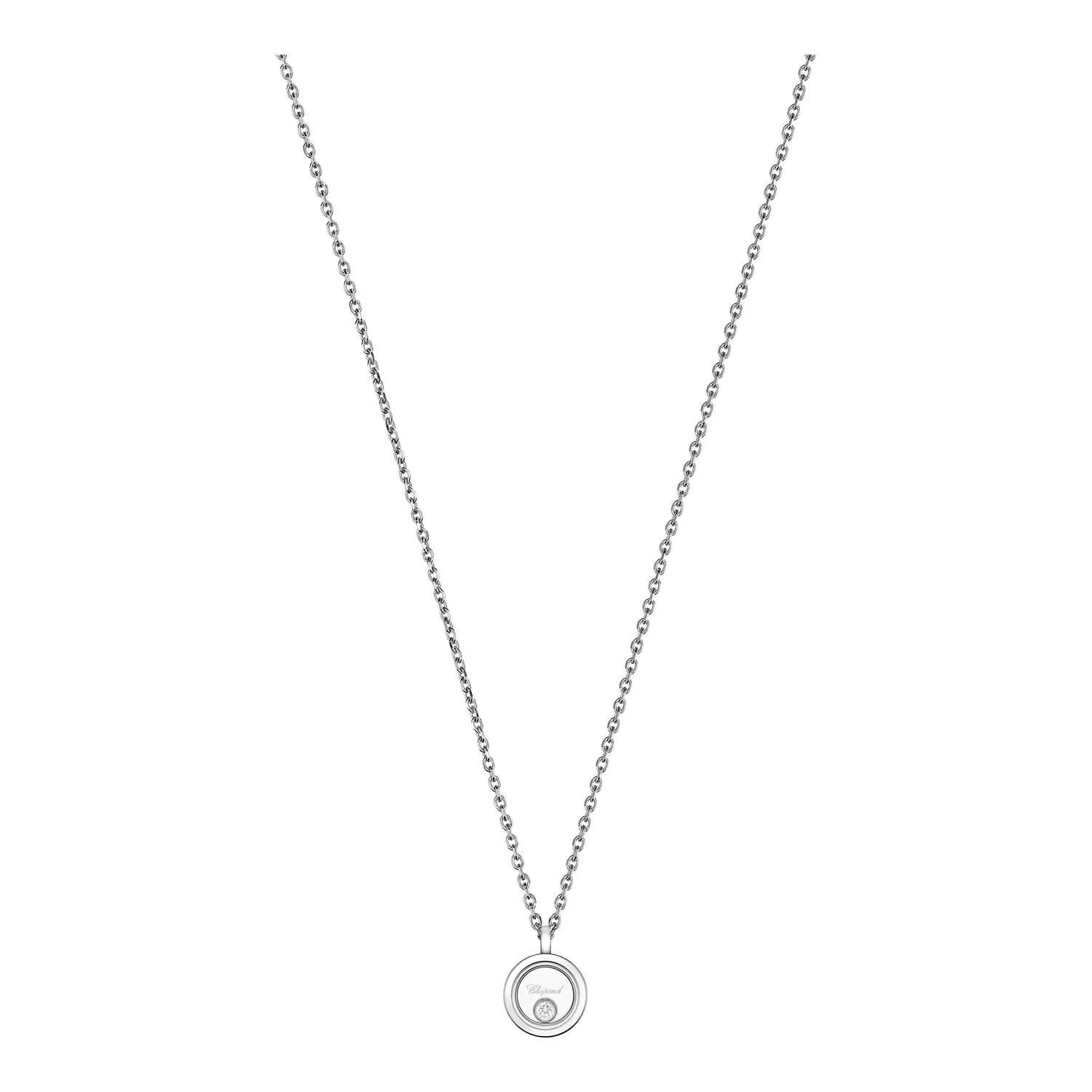 Pendentif Happy Diamonds ICONS Rond PM