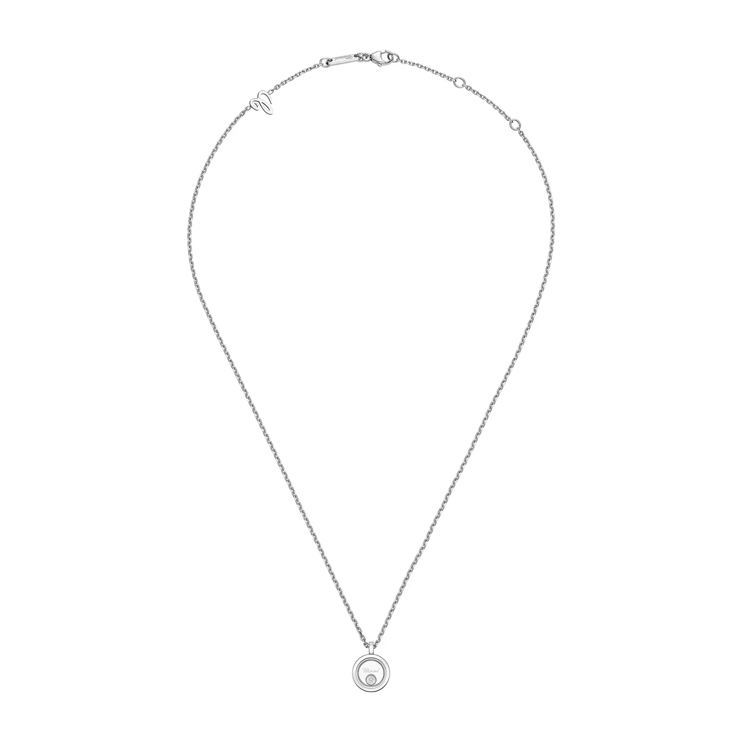 Pendentif Happy Diamonds ICONS Rond PM