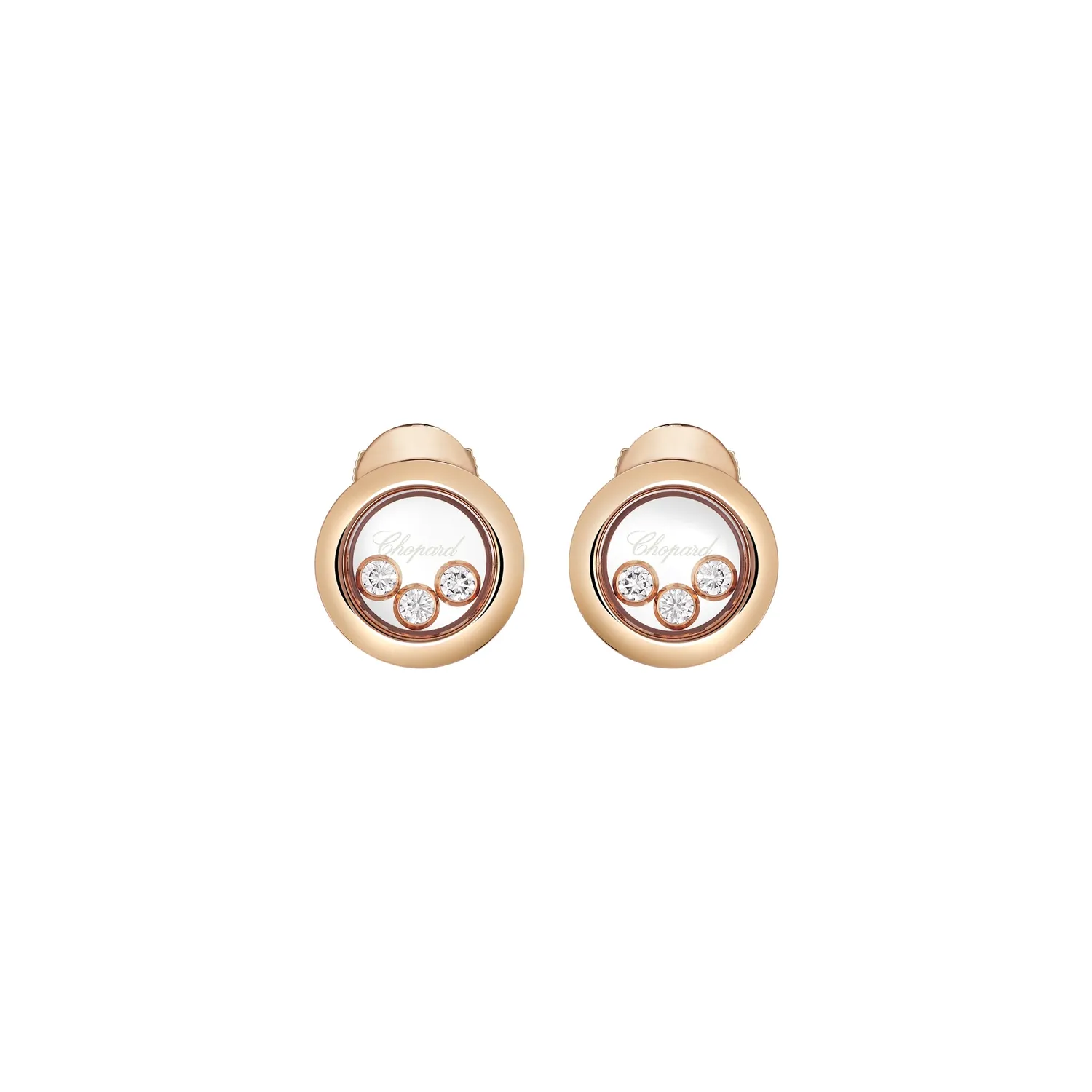 Boucles d'Oreilles HAPPY CURVES Ronds
