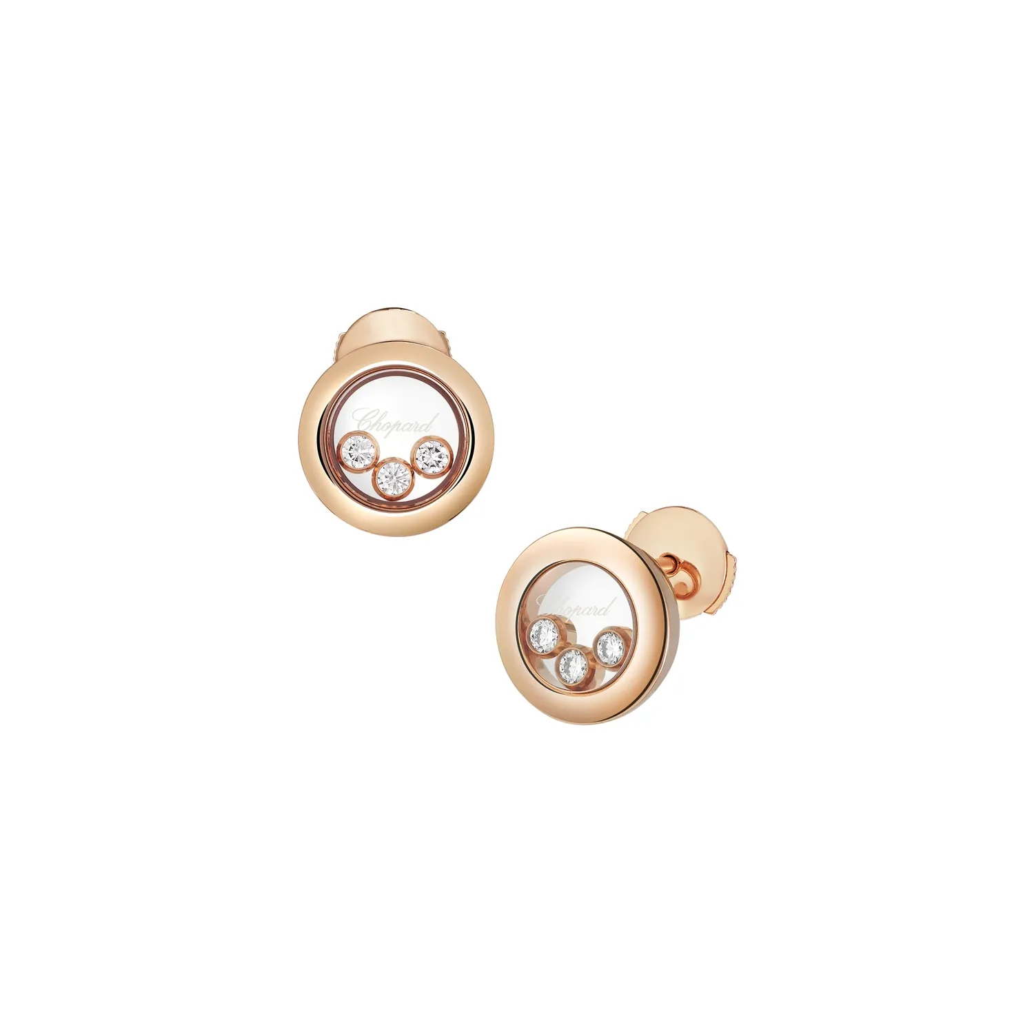 Boucles d'Oreilles HAPPY CURVES Ronds