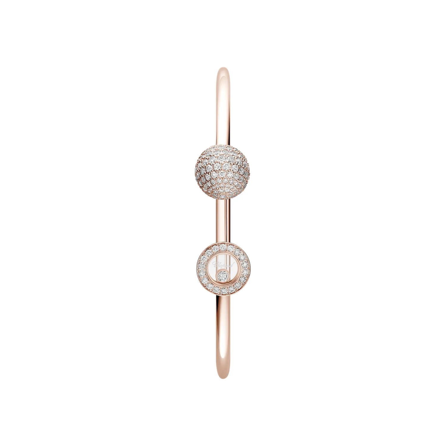 Bracelet Jonc Chopard Happy Diamonds Planet