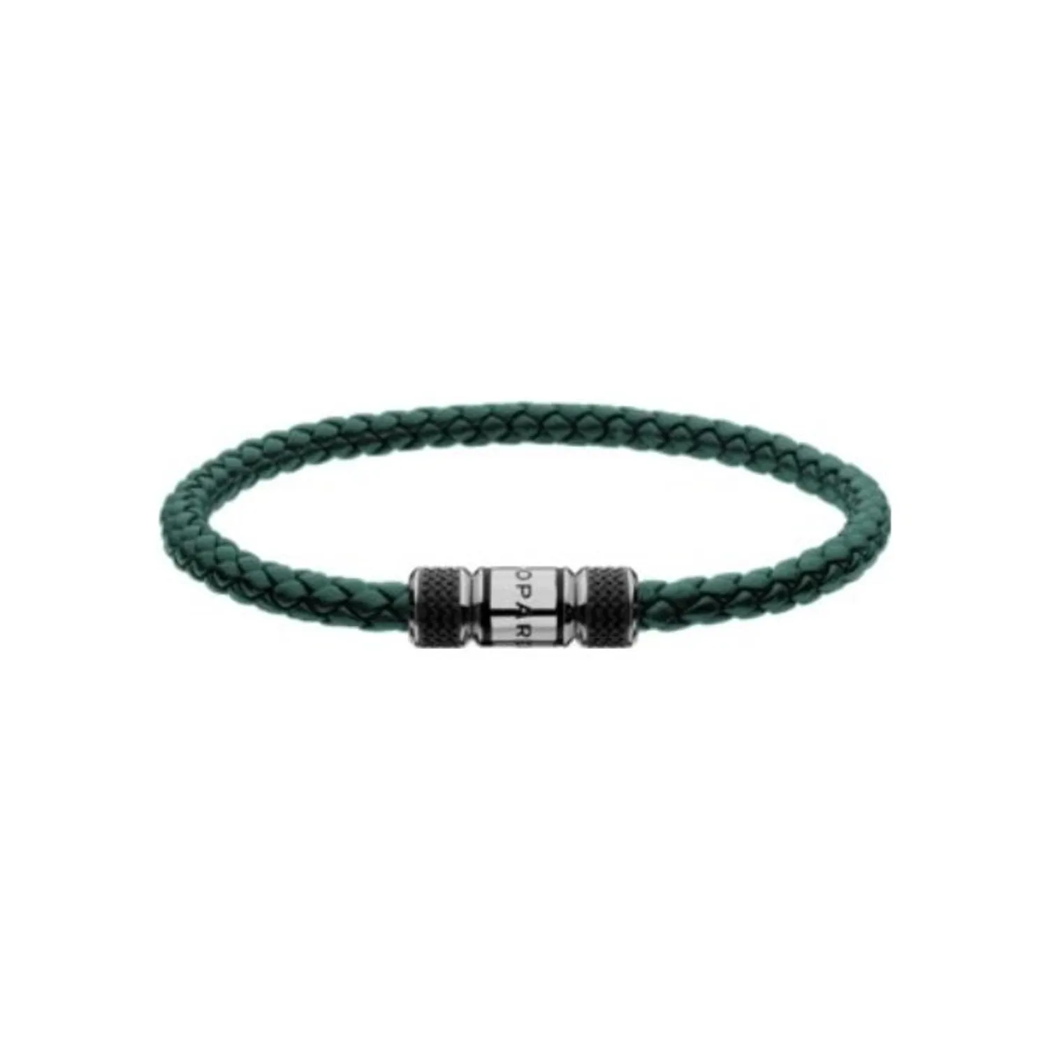 Bracelet Chopard Classic Racing en Cuir Vert et Acier