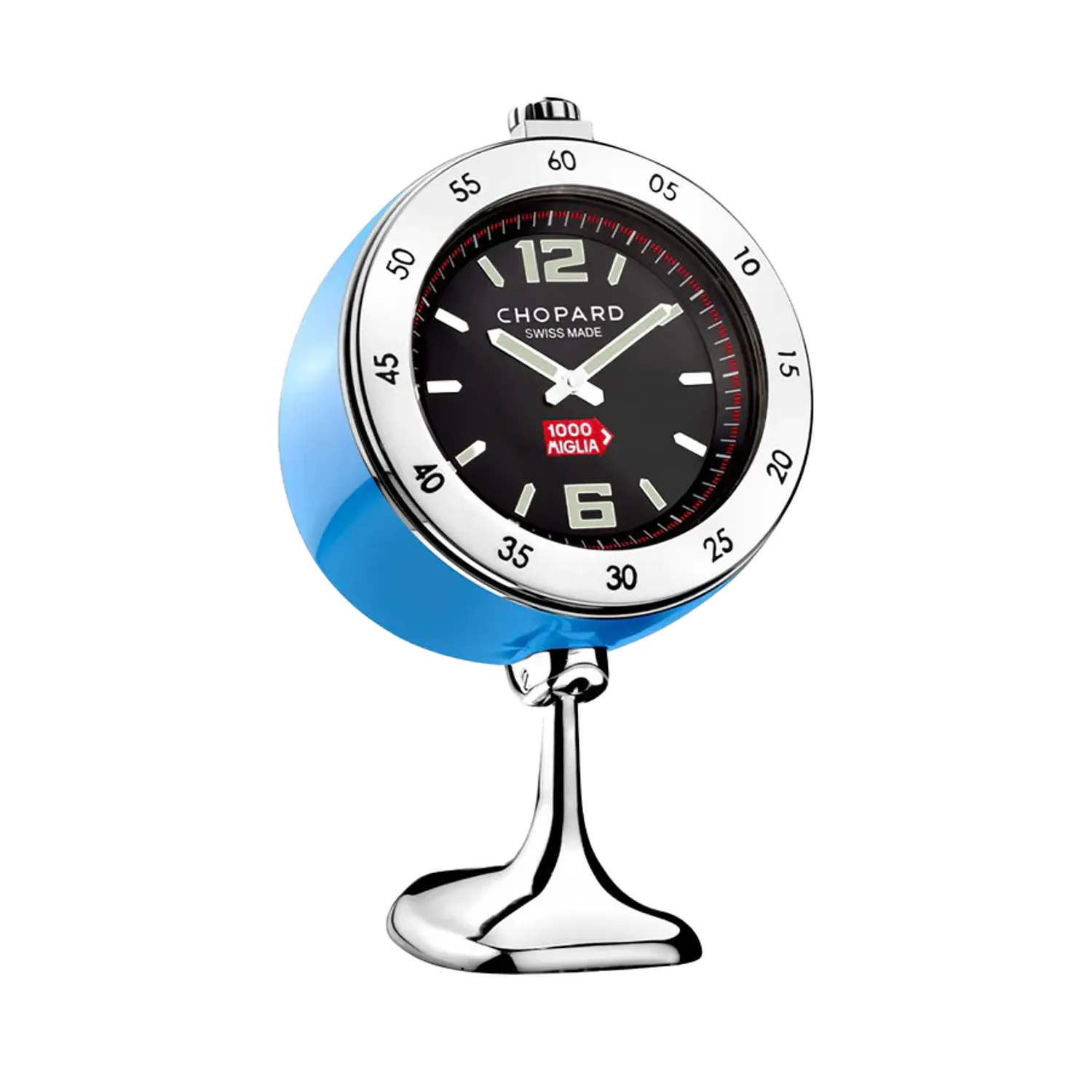 Pendulette de Bureau Vintage RACING Bleue