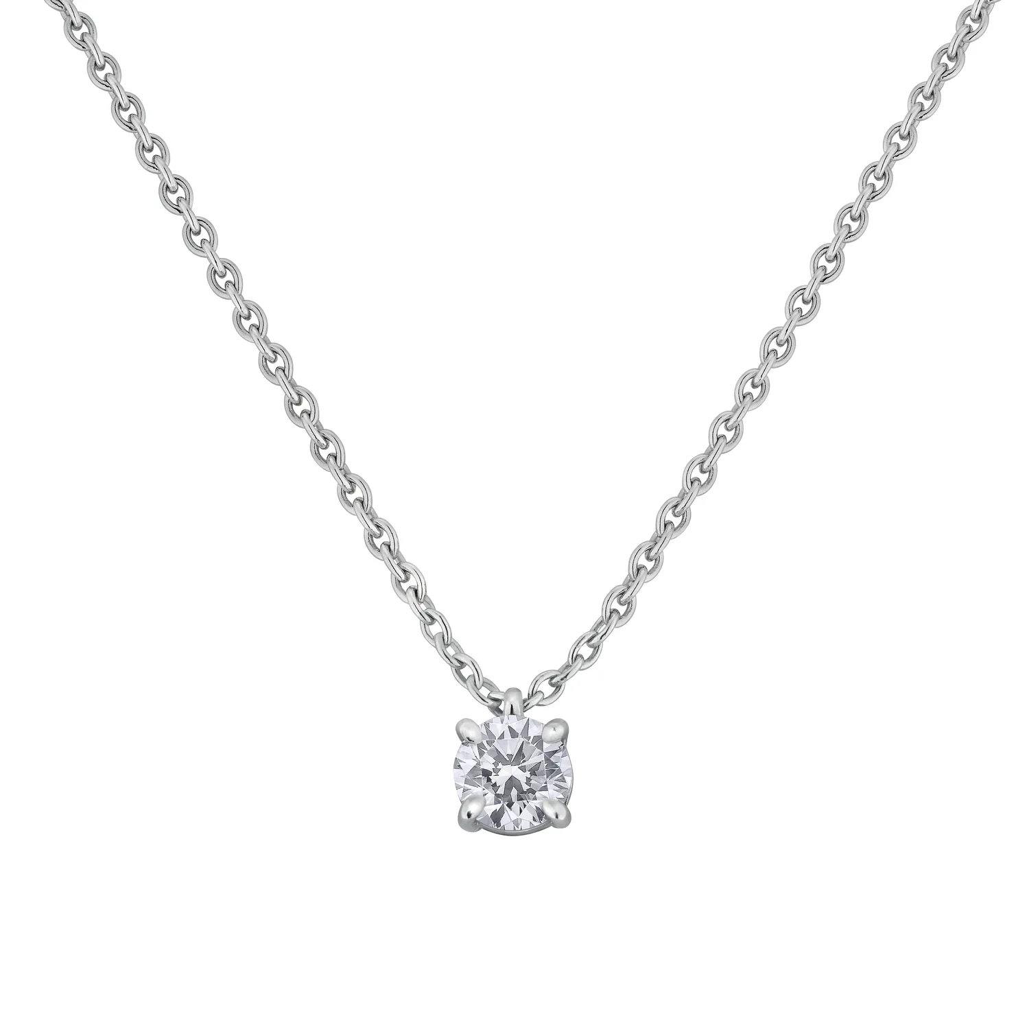 Pendentif Brillant serti 4 griffes