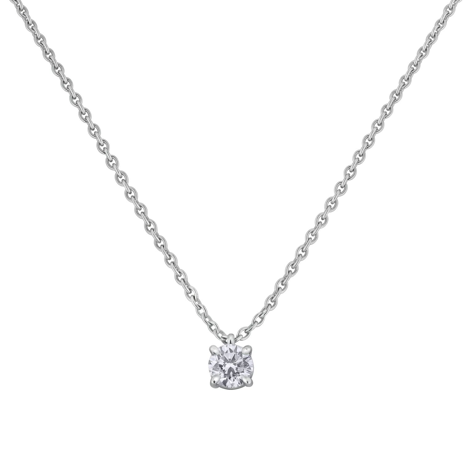 Pendentif Brillant serti 4 griffes
