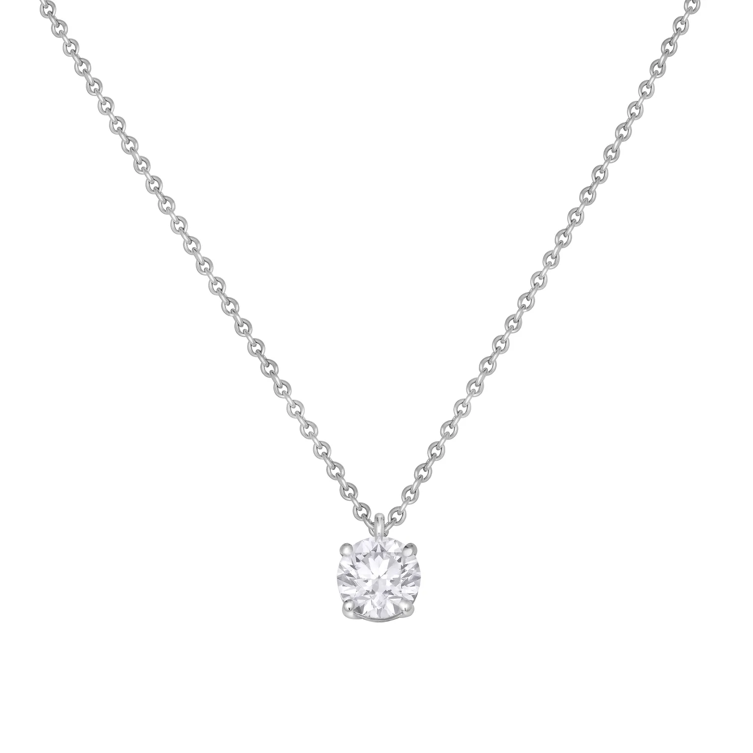 Pendentif Brillant serti 4 griffes