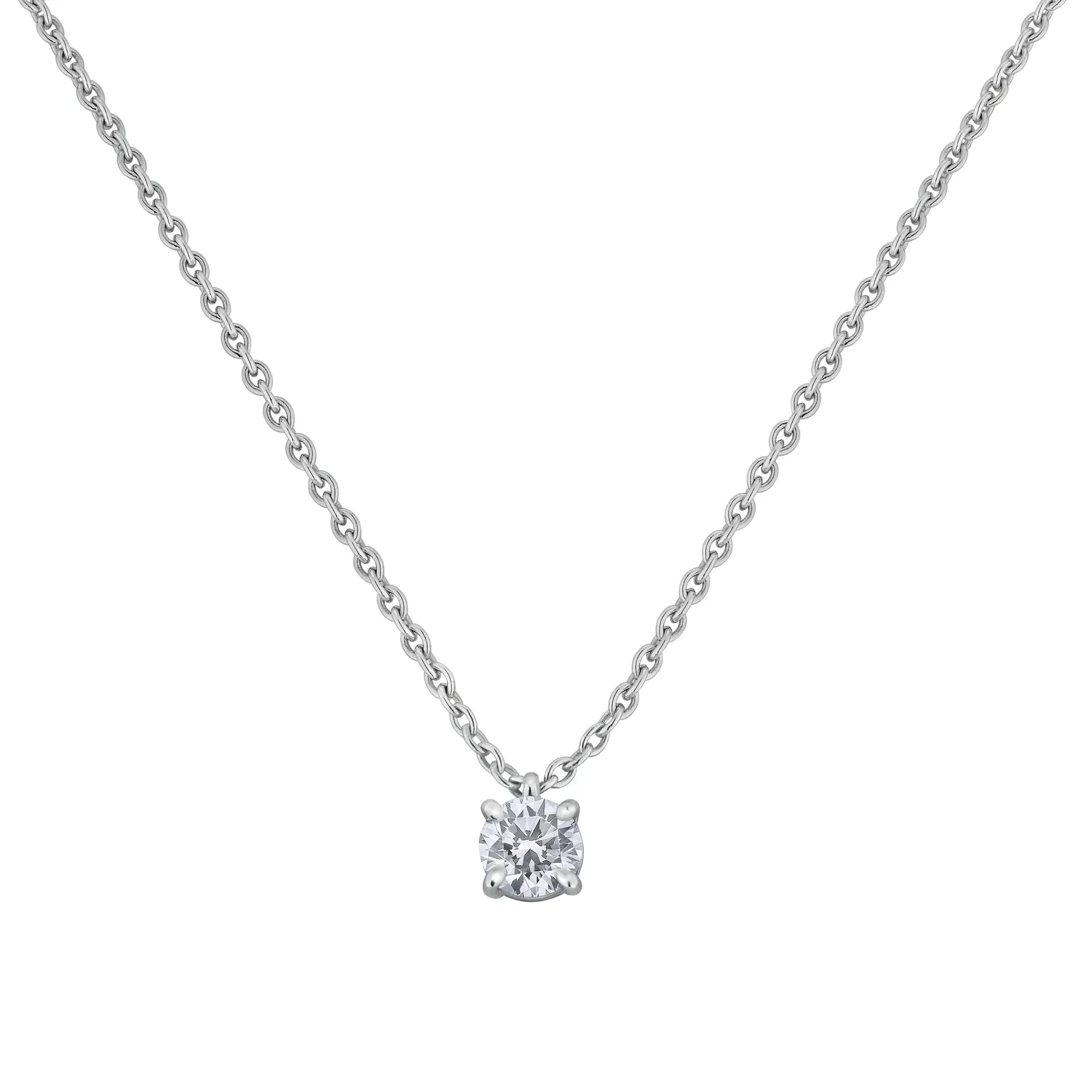 Pendentif Brillant serti 4 griffes
