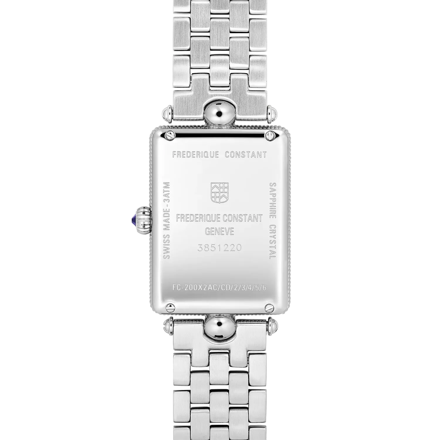 Montre Frederique Constant Art Deco Carrée