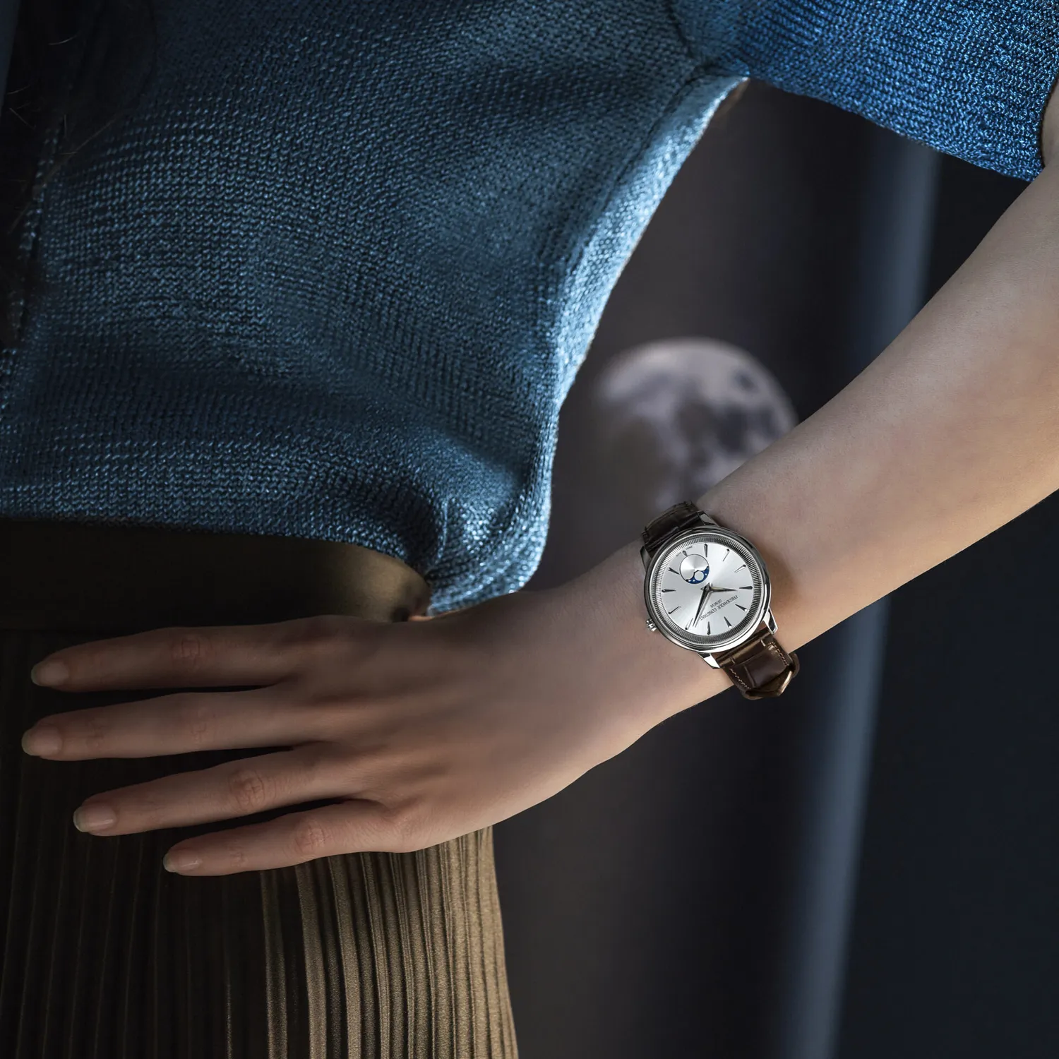 Montre Frederique Constant Classics Moneta Moonphase