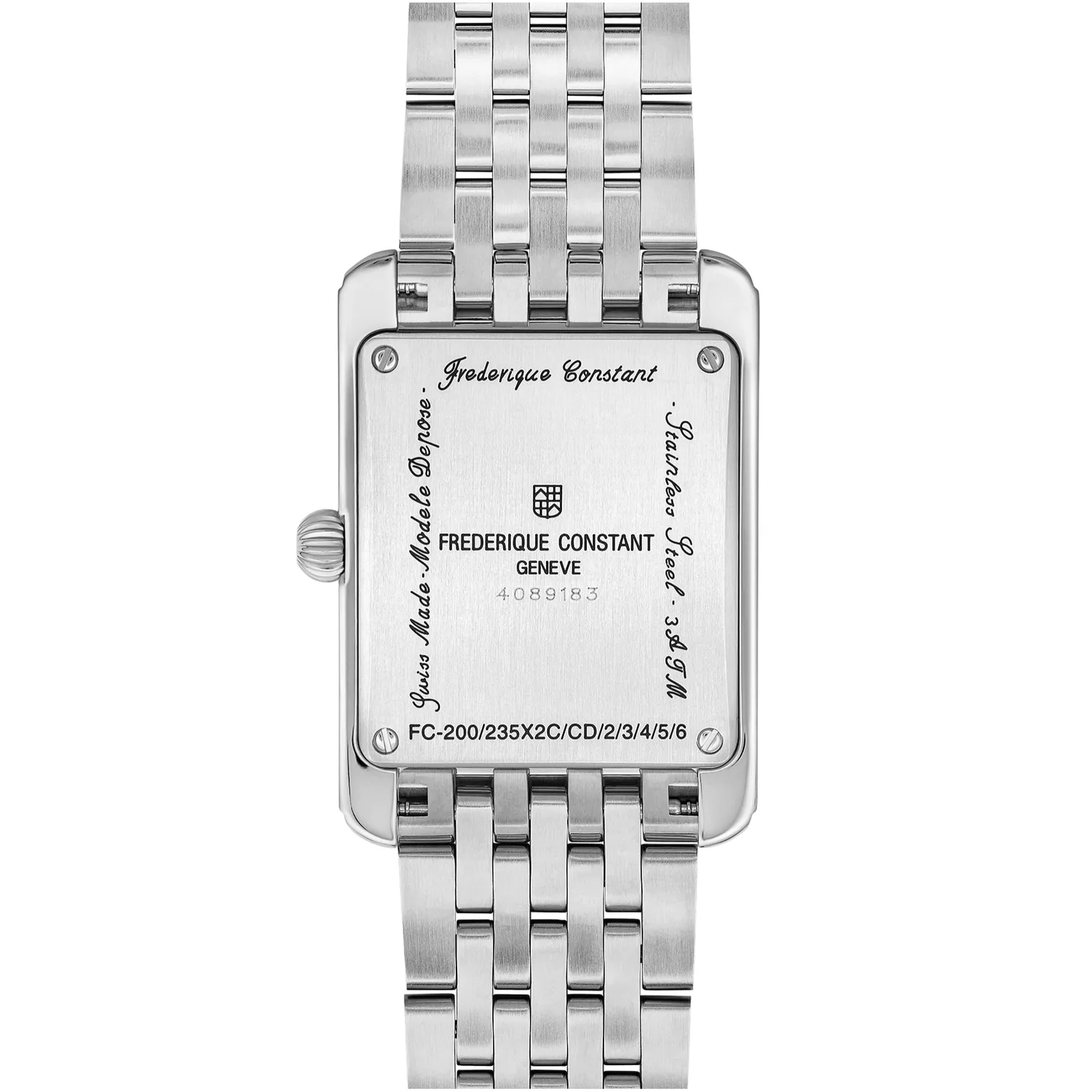 Montre Frederique Constant Classics Carrée Small Seconds