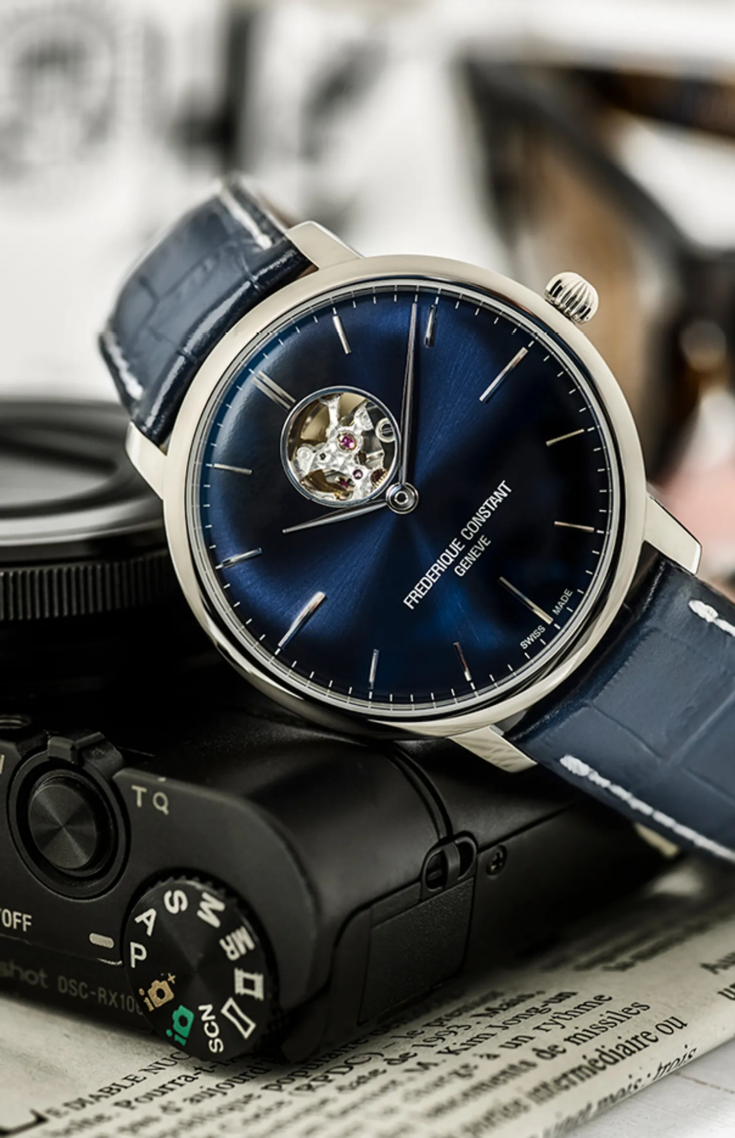 Montre Frederique Constant Slimline Heart Beat Automatic