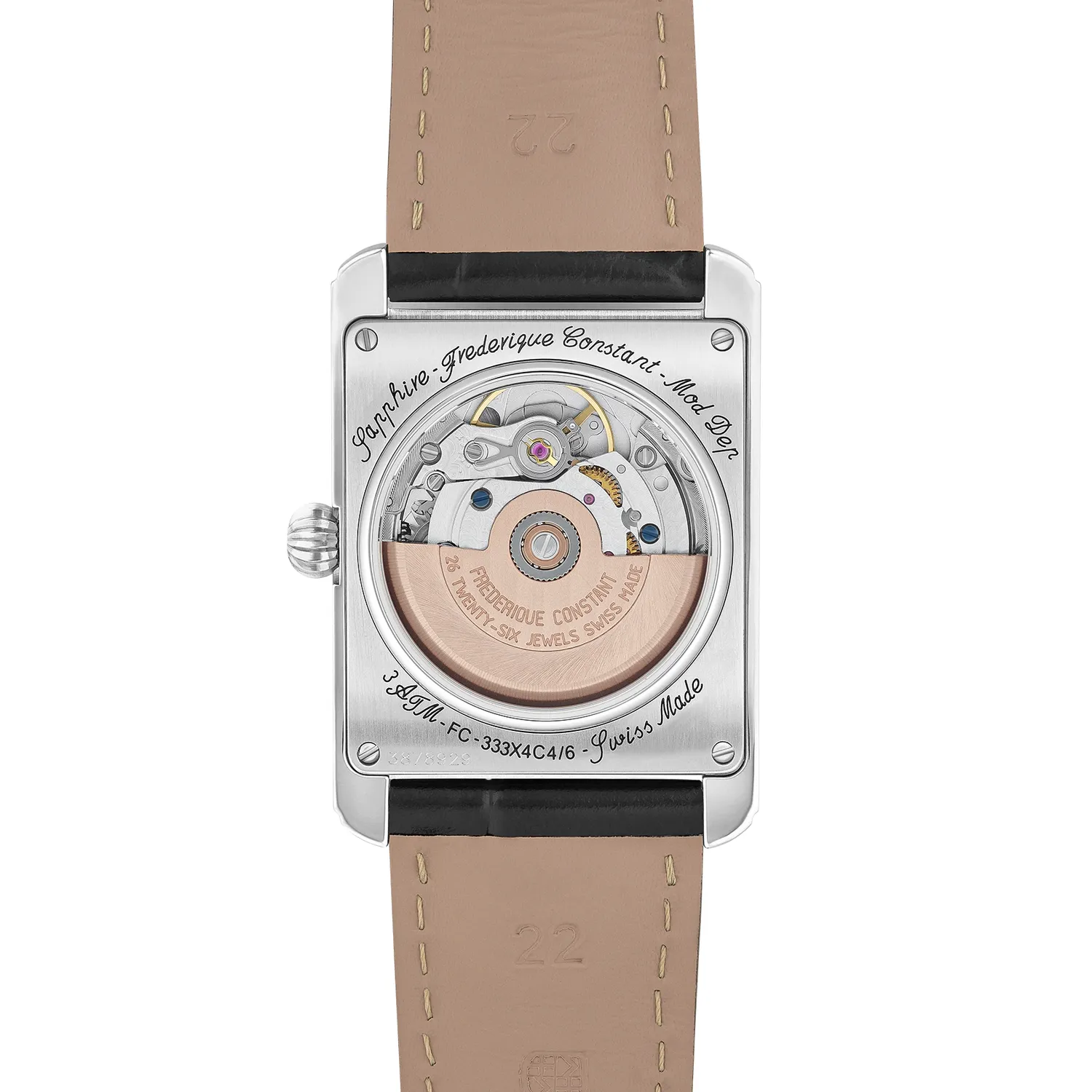 Montre Frederique Constant Classics Carrée Moonphase Automatic