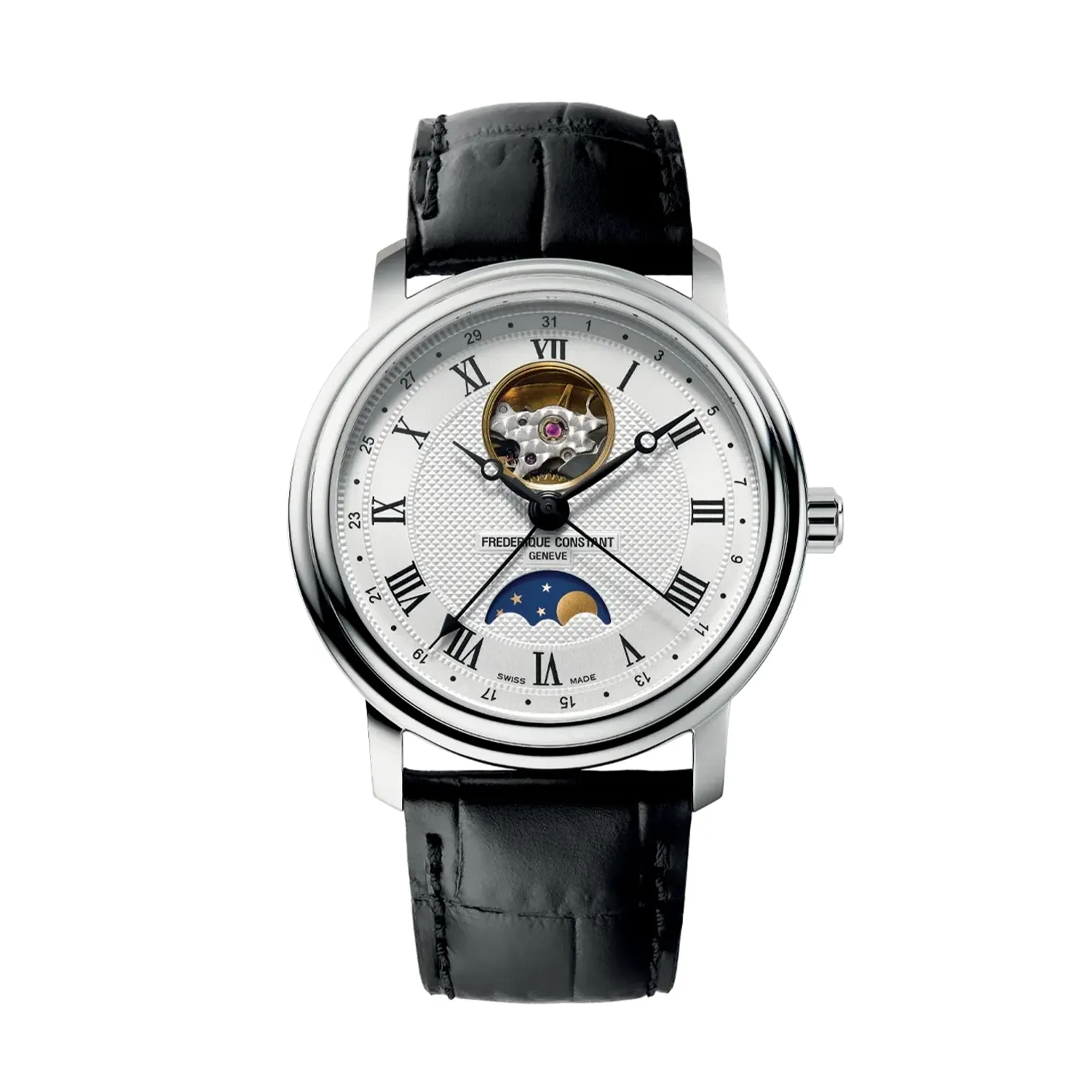 Montre Frederique Constant Heart Beat Moonphase Date