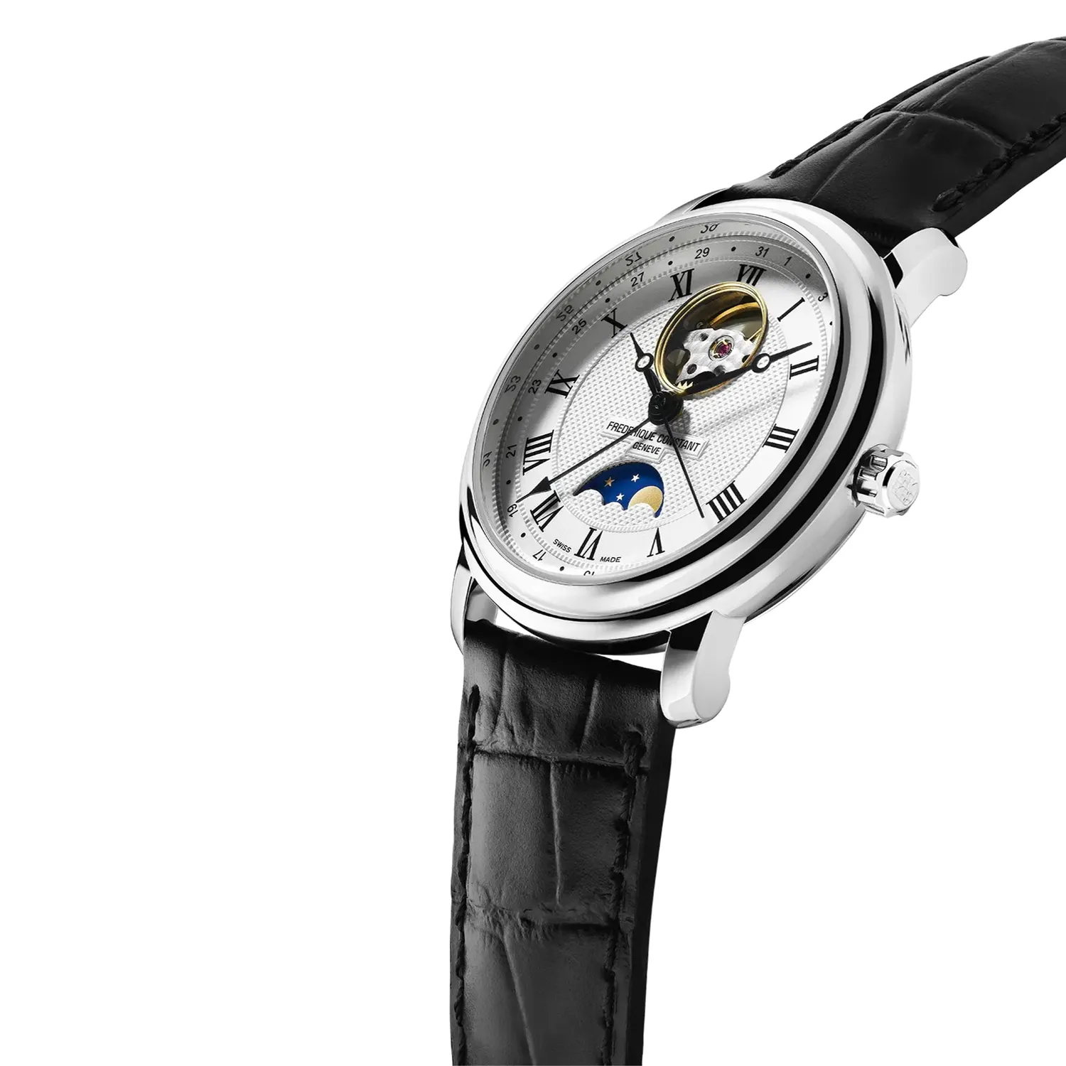 Montre Frederique Constant Heart Beat Moonphase Date