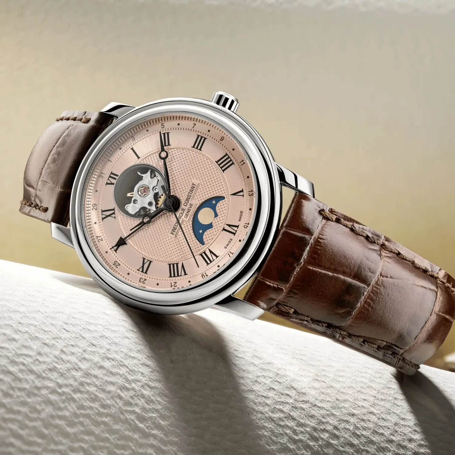 Montre Frédérique Constant Classics Heart Beat Moonphase Date